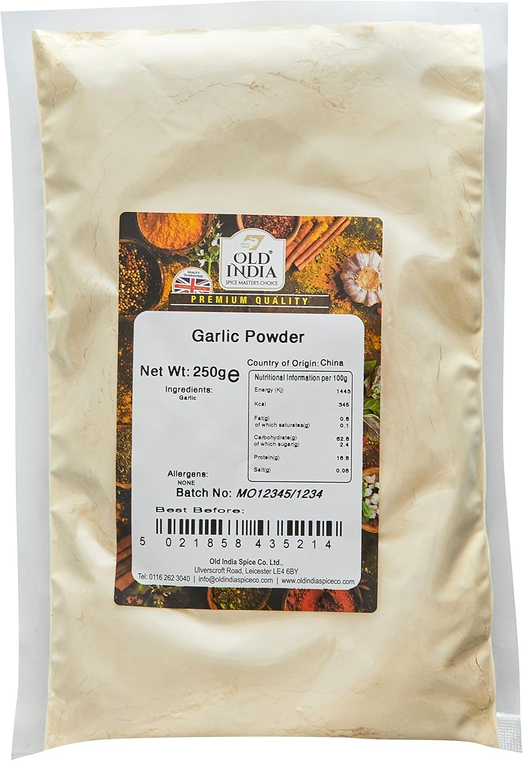 Old India Garlic Powder 250g