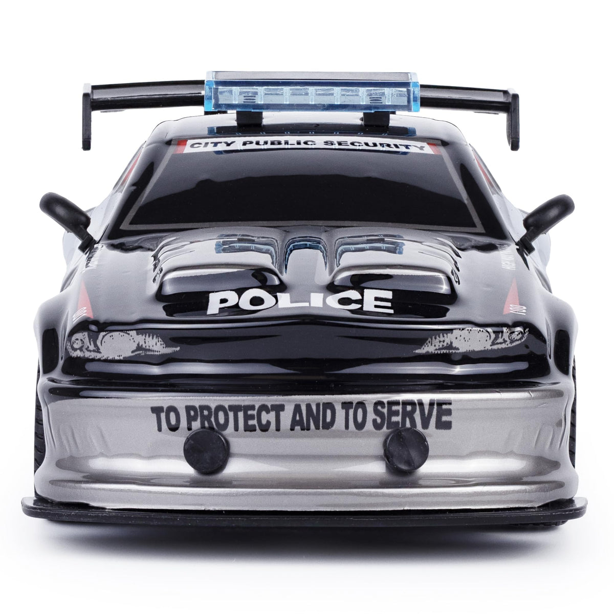 CMJ RC Cars Road Rebel Police Pursuit 1:24 Scale Remote Control Car - 12KM/H Speed | 2.4GHz Frequency | Ages 3+