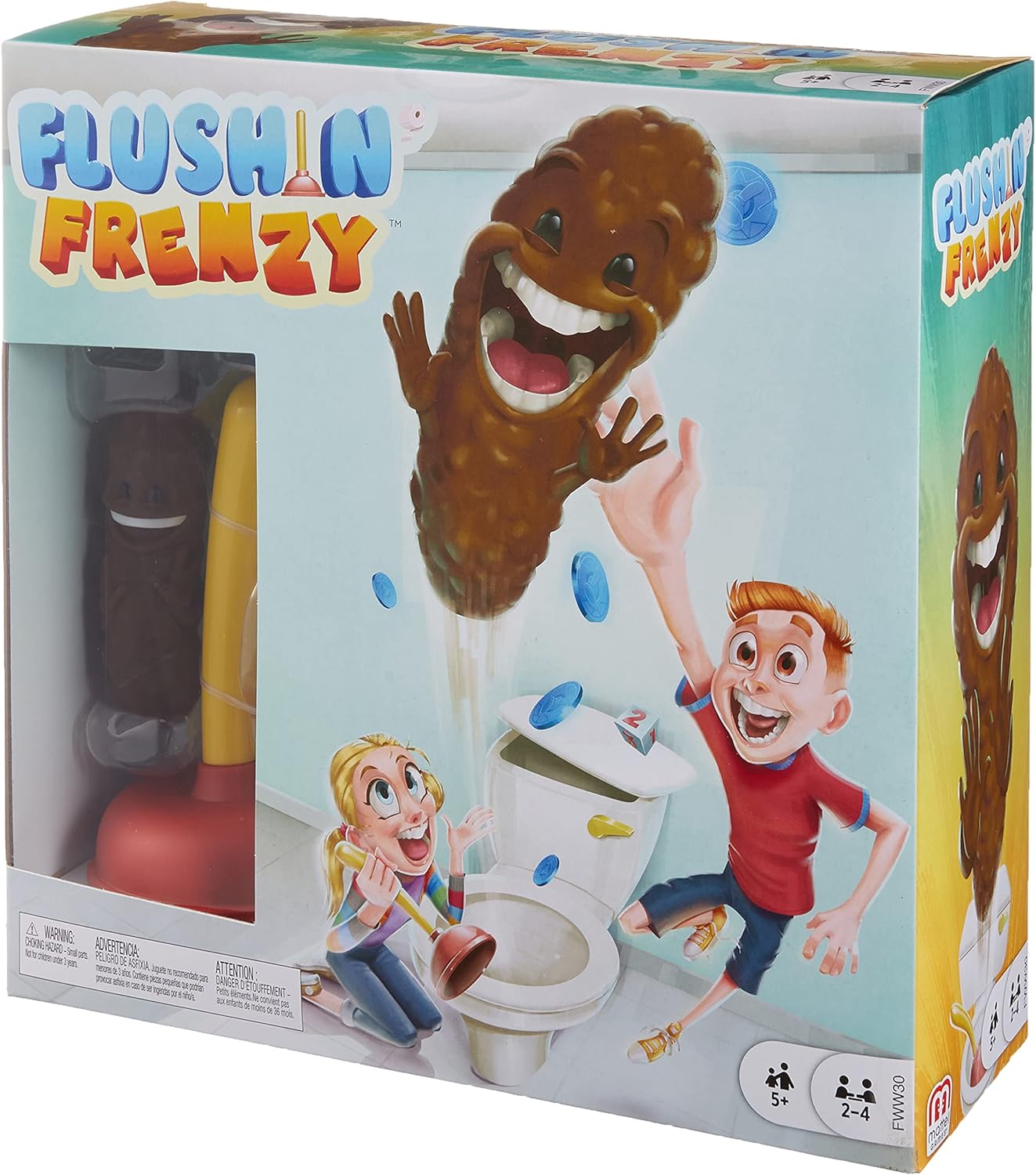 Mattel Flushin' Frenzy Kids Party Game 7