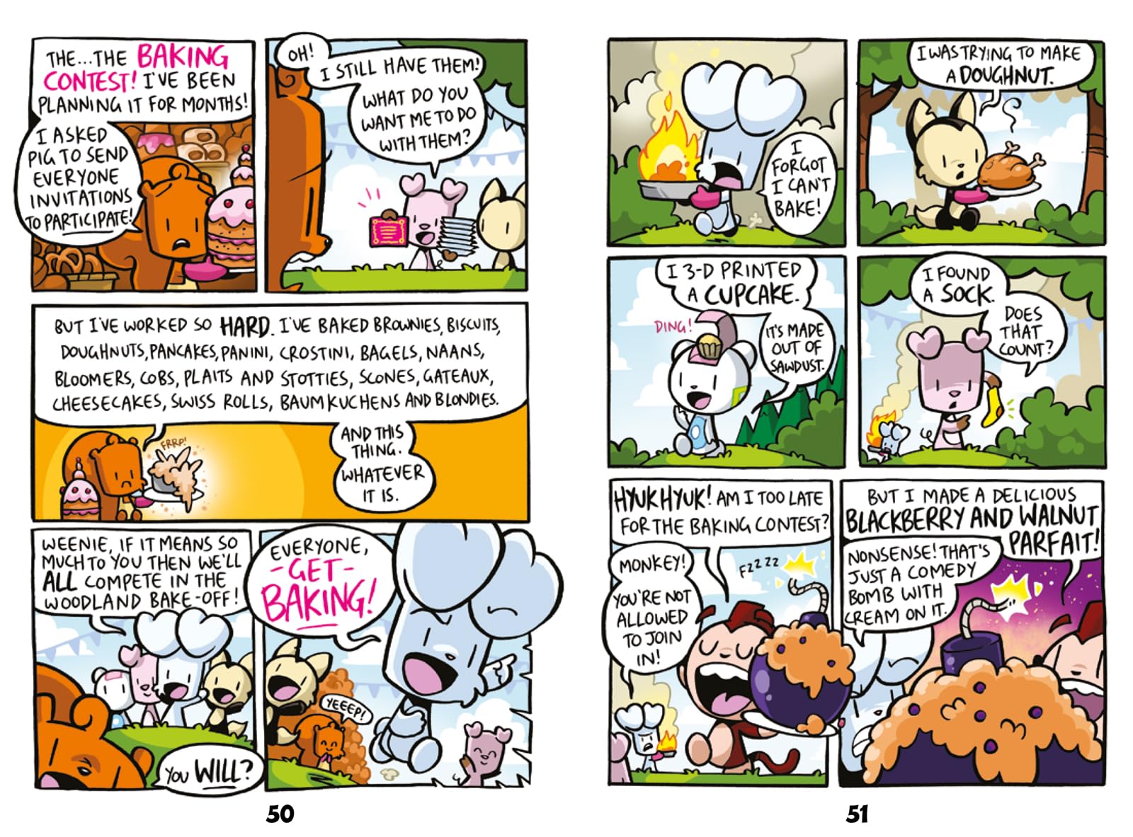 David Fickling Books Bunny vs Monkey: The Impossible Pig | Action & Adventure Comic 3