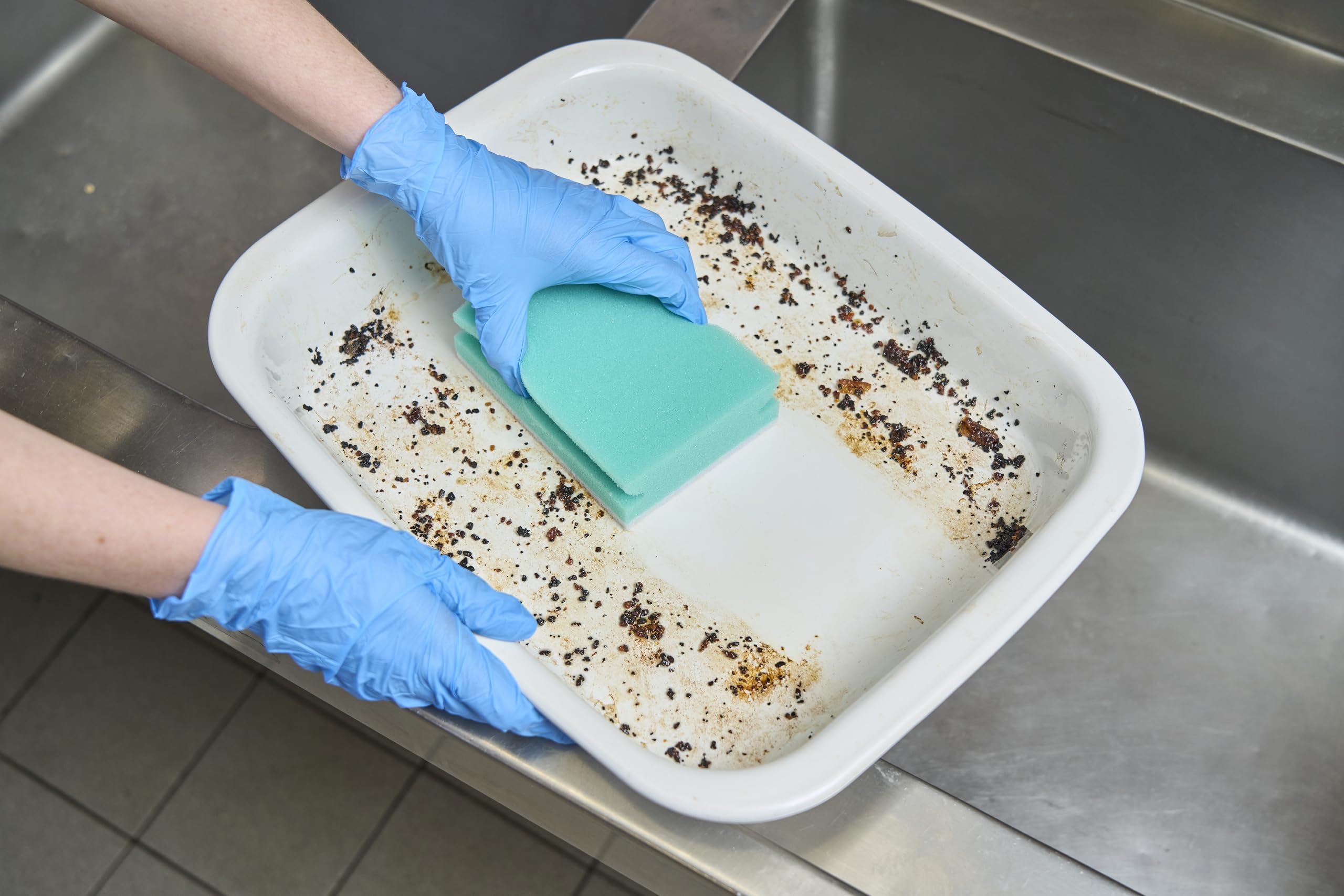 Spontex - Specialist Non-Scratch Sponge Scourers (Pack of 6) 7