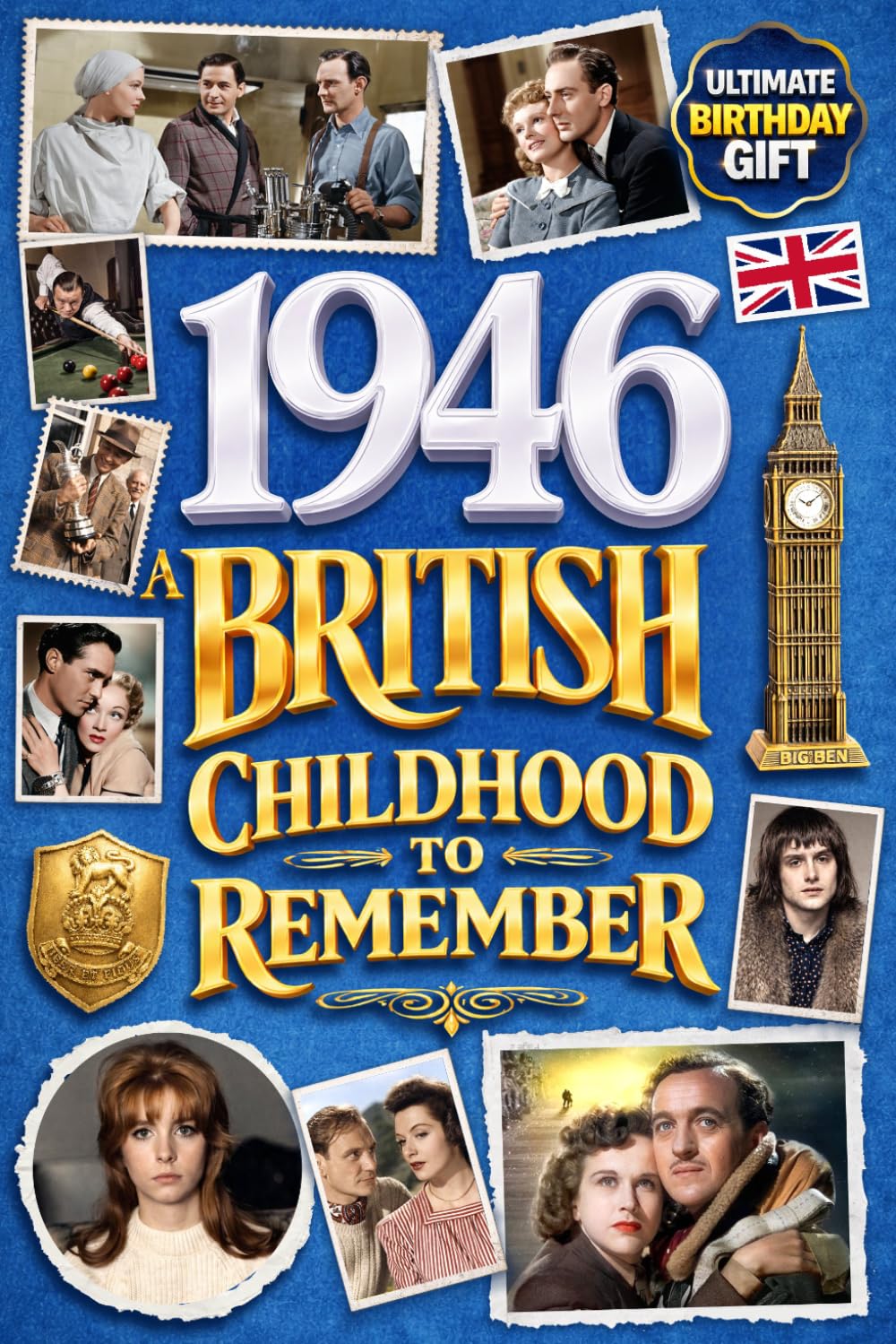 Julian Harrowby - 1946 A British Childhood to Remember | Large Print Paperback