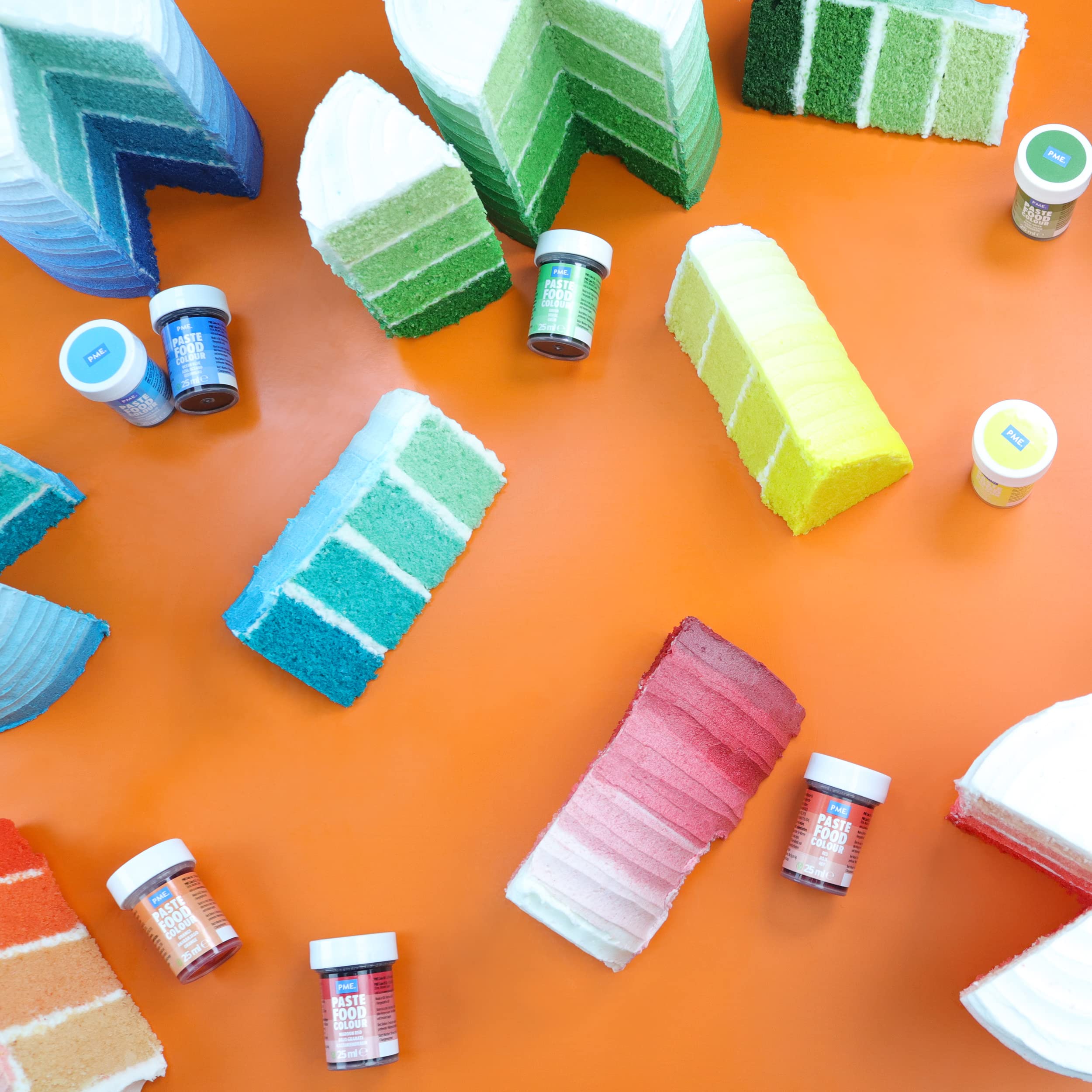 PME Paste Lebensmittelfarbe – Kastanienrot, 25 g 6