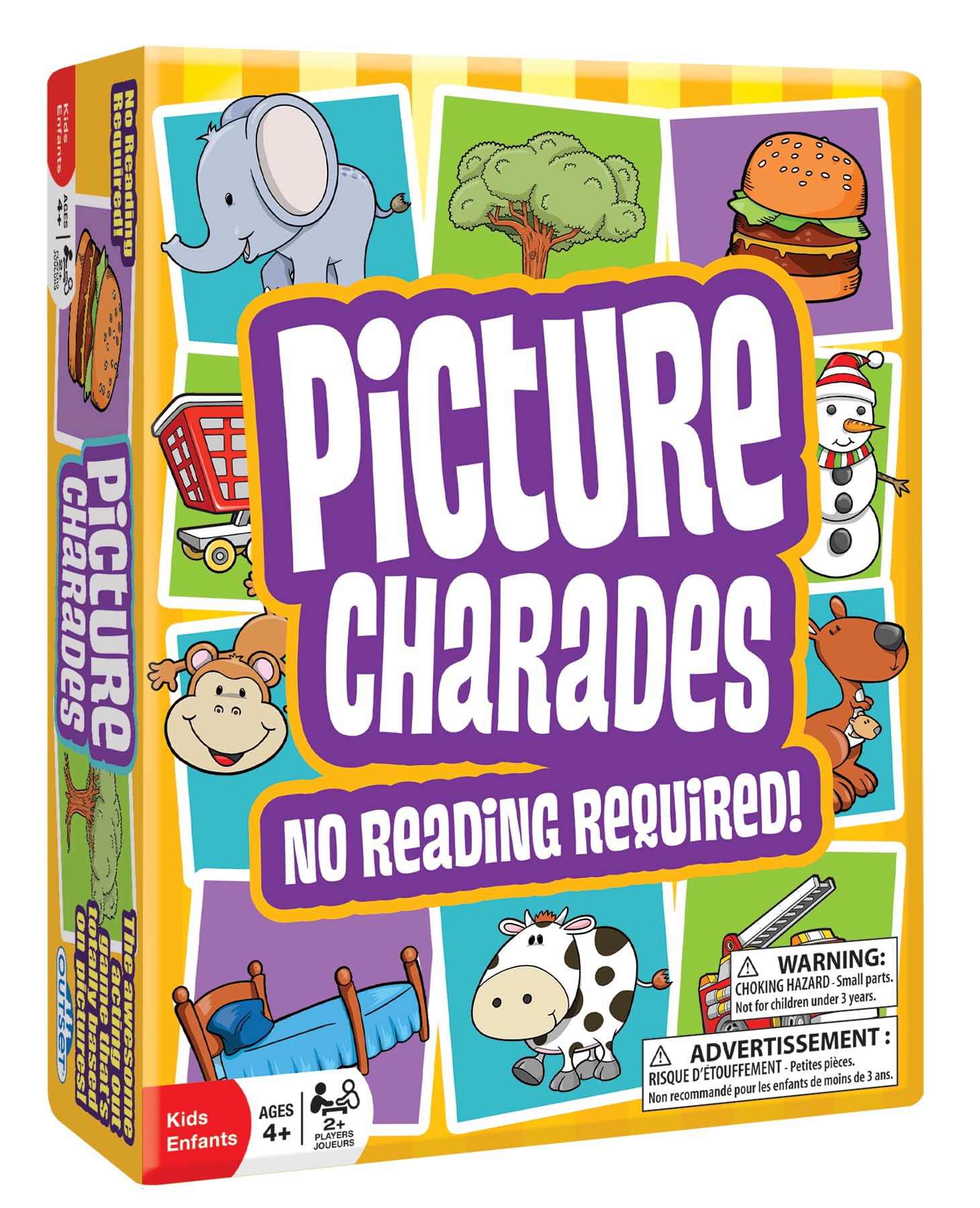 Outset Media Picture Charades for Kids - No Reading Required - Card Game 6