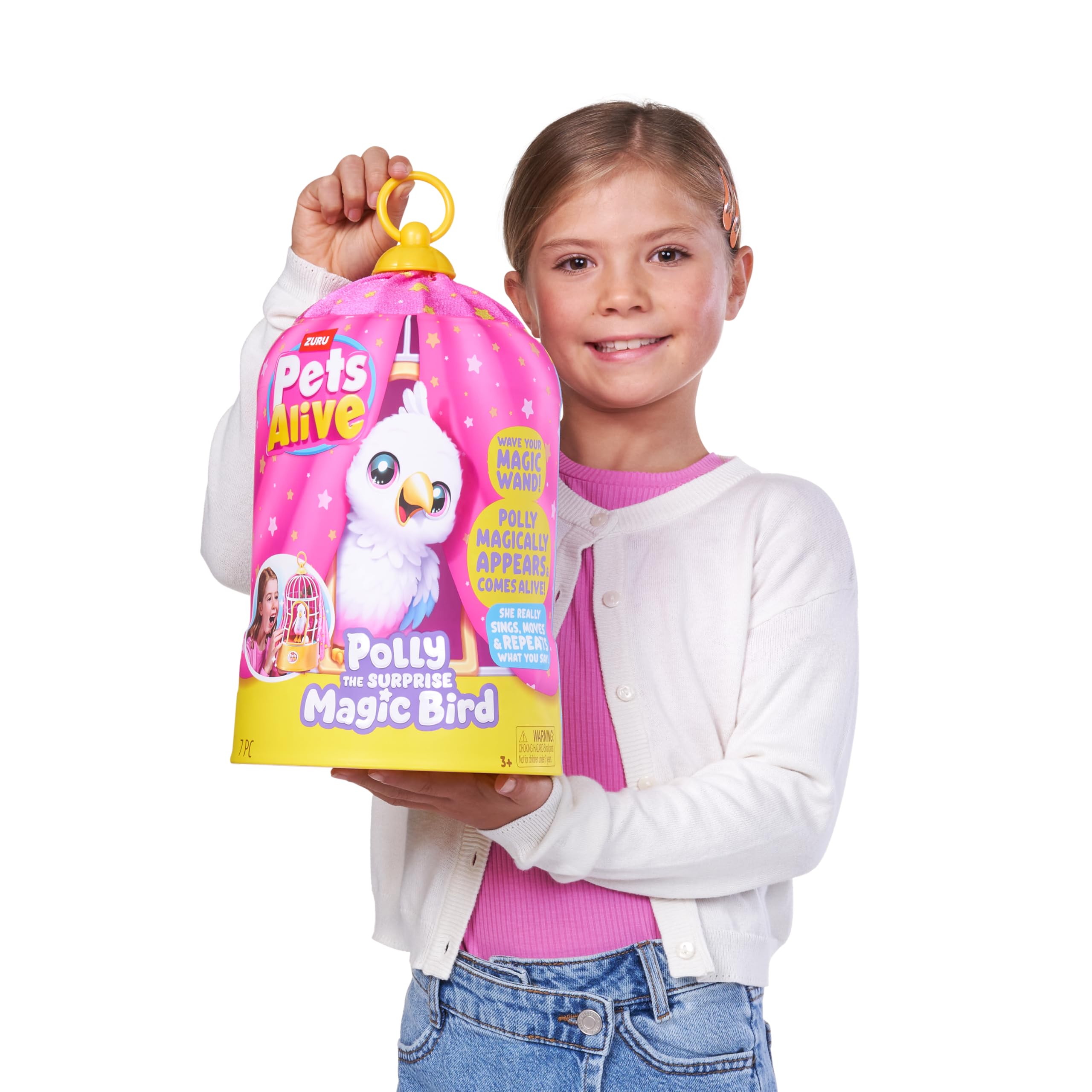 Polly the Magic Bird by ZURU - Interactive Robotic Toy Parrot that Sings and Talks 4