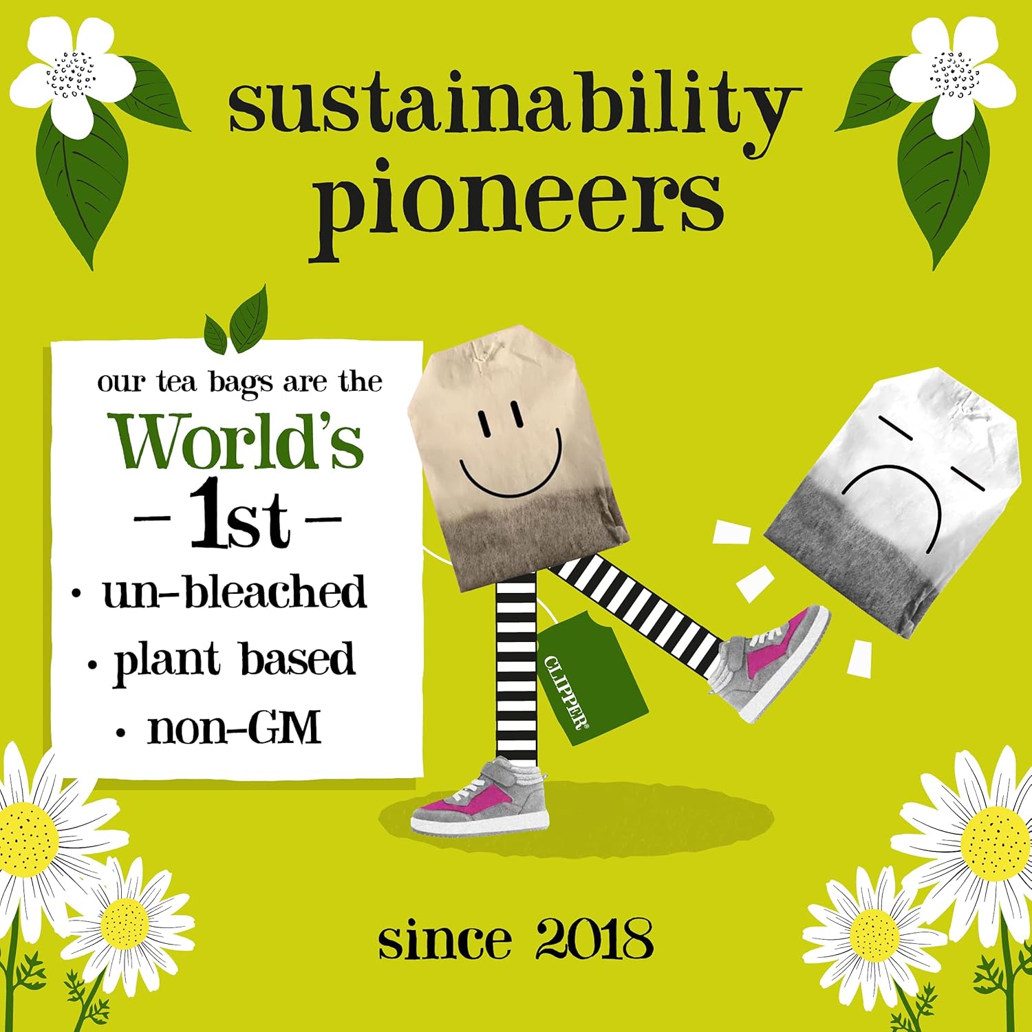 Clipper Organic Fairtrade Everyday Earl Grey 80 Teabags 200g (Pack of 6) - 480 Teabags Total 5