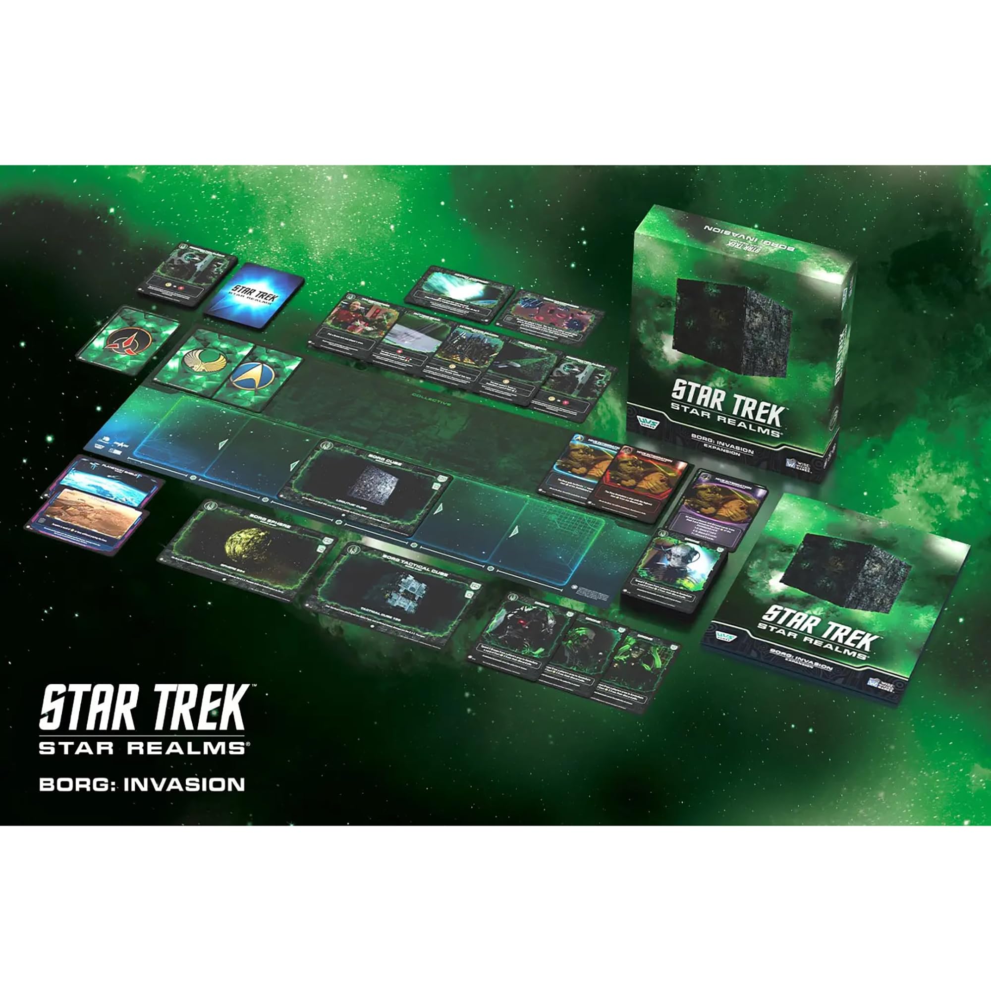 Star Trek: Star Realms - Borg Invasion Expansion Deck Building Card Game 3