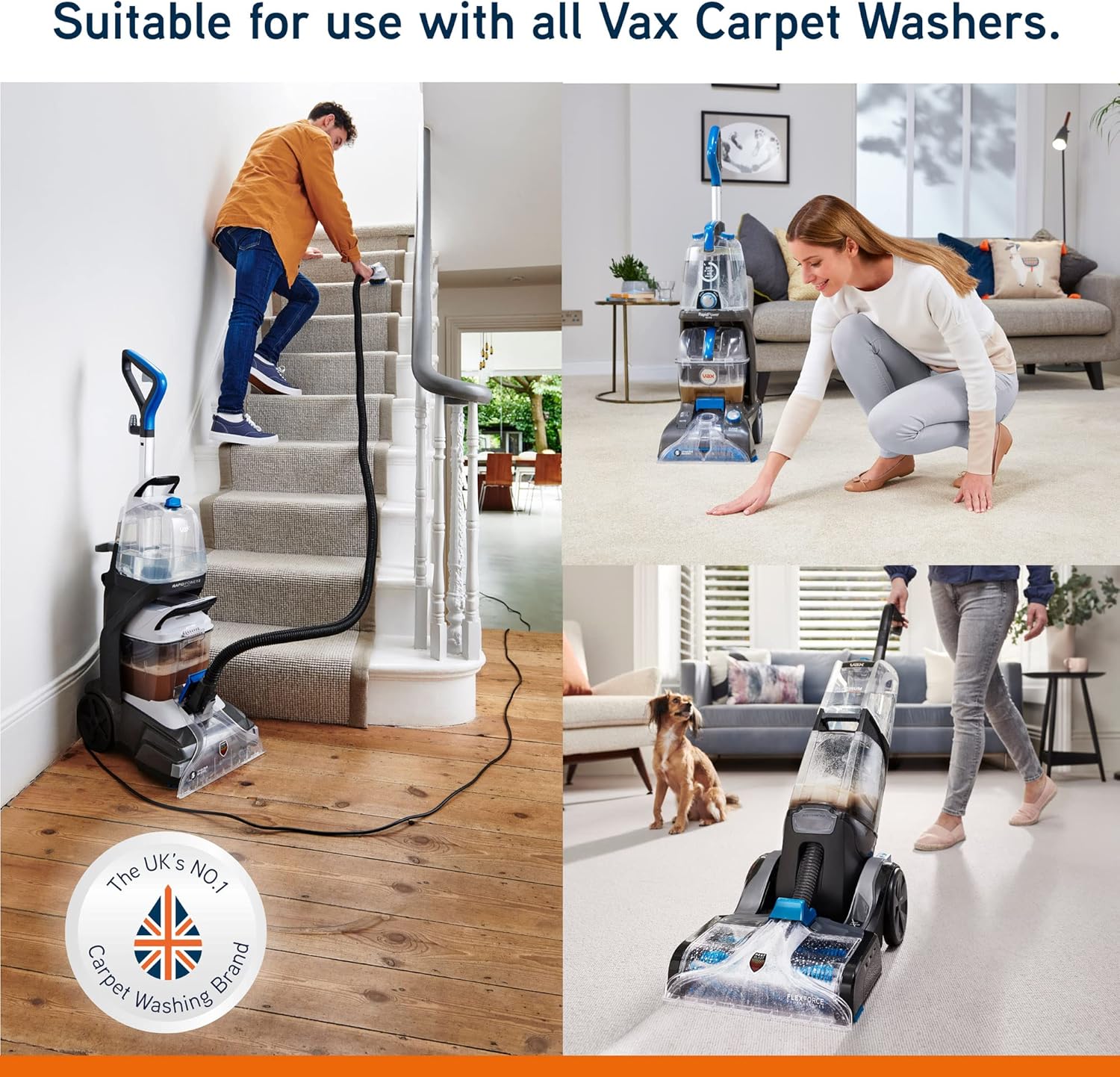 Vax Platinum Professional 1.5L Carpet Cleaner Solution 5