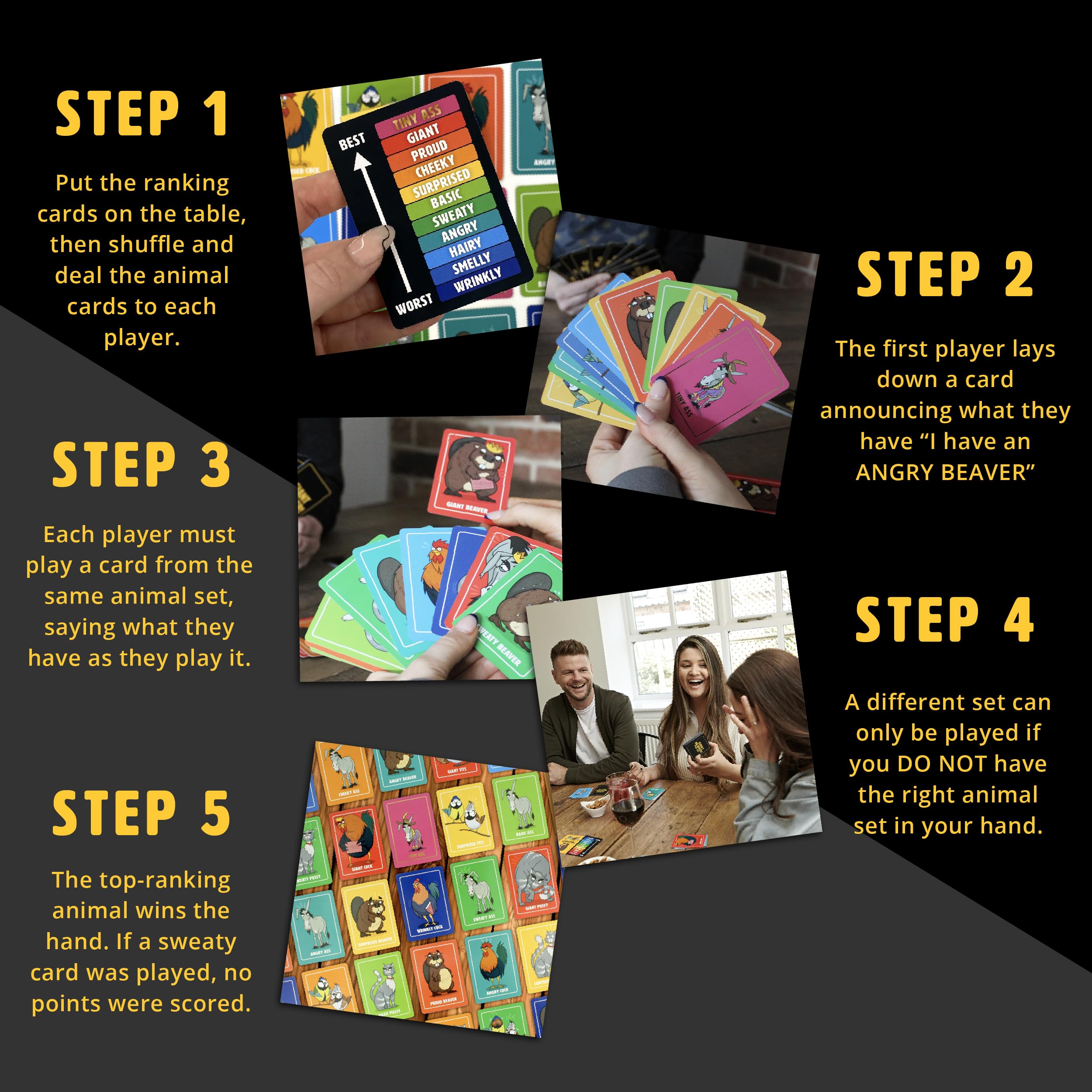 Ginger Fox Giant Beaver Tiny Ass Party Game 10