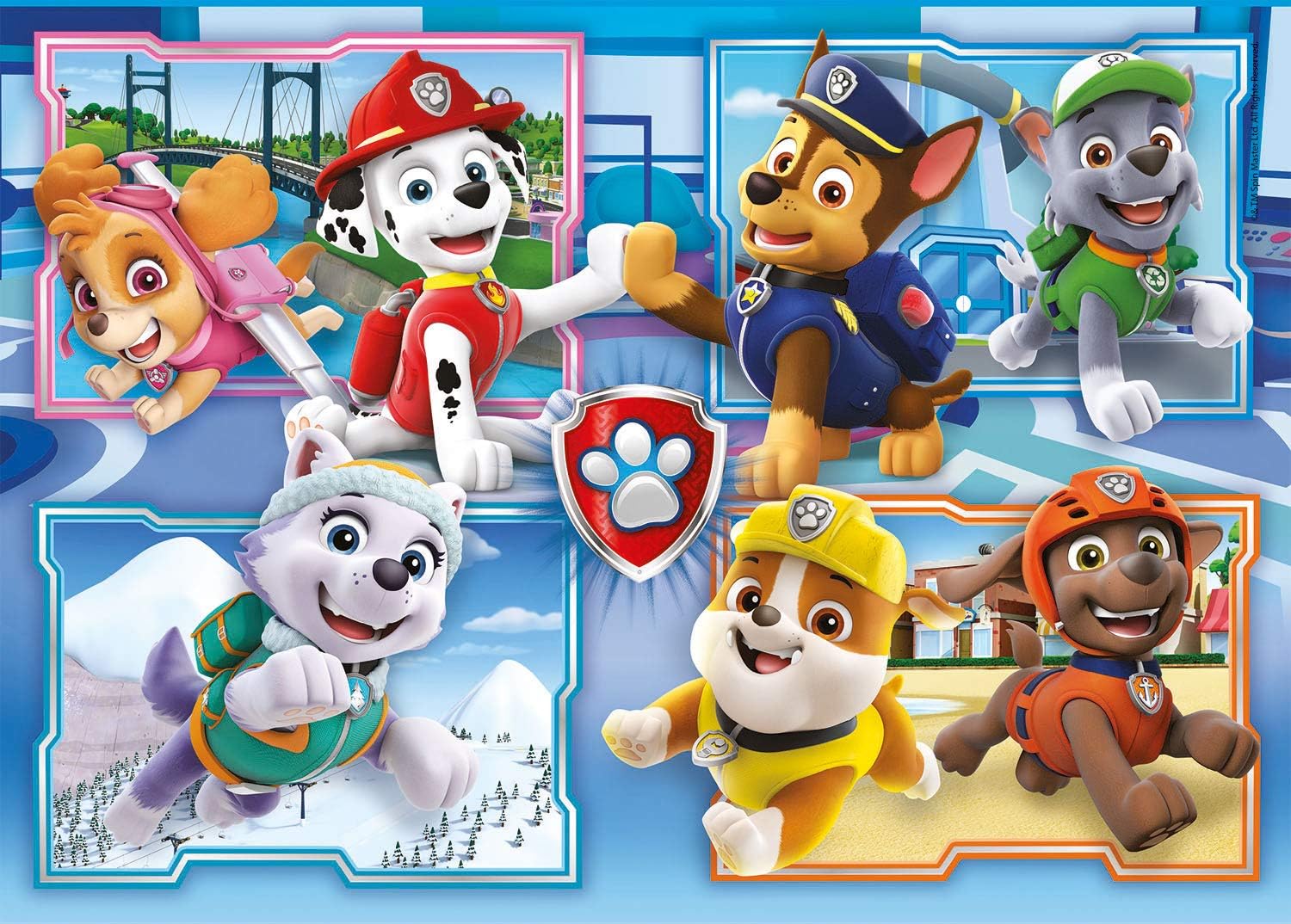 Clementoni Paw Patrol 2 x 60-Piece Puzzles - Ages 5+ 5