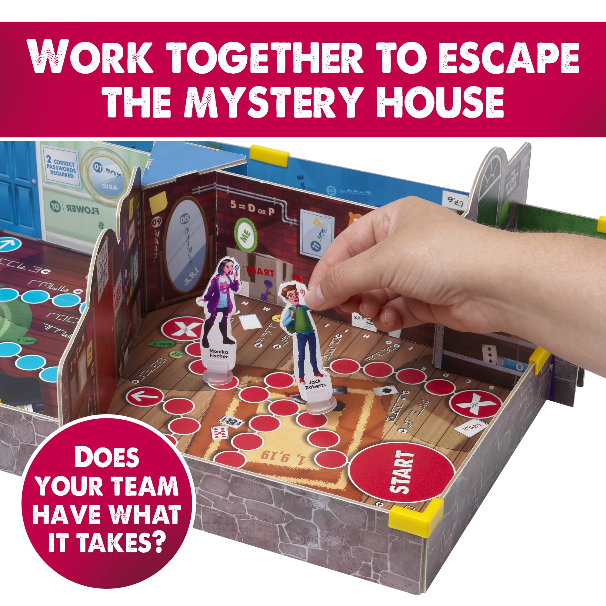 IDEAL Race to Escape: The 3D Replayable Escape Room Board Game 5
