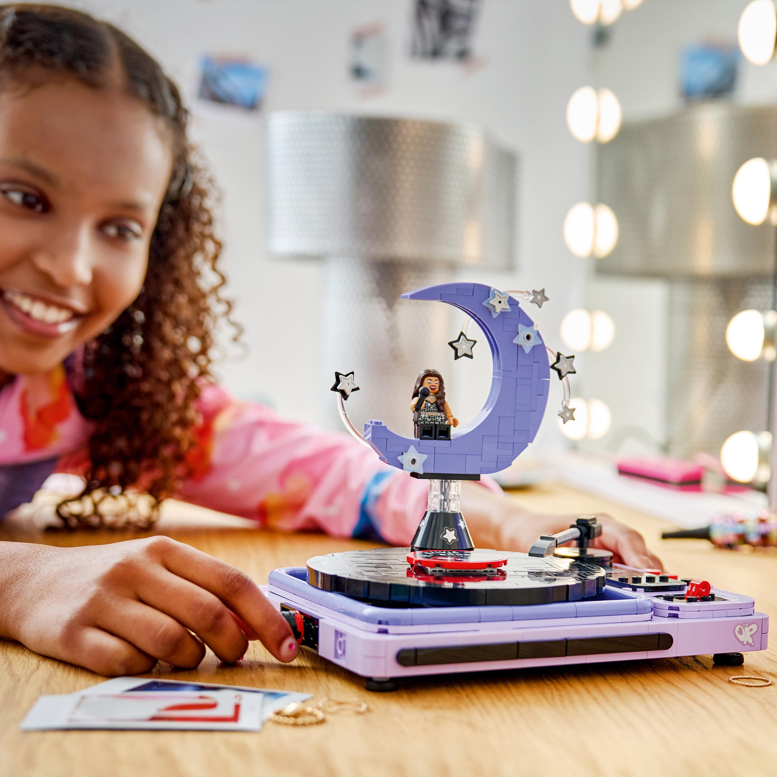 LEGO Olivia Rodrigo's Concert Moon Building Set - Ages 14+ | 670 Pieces | Multicolor