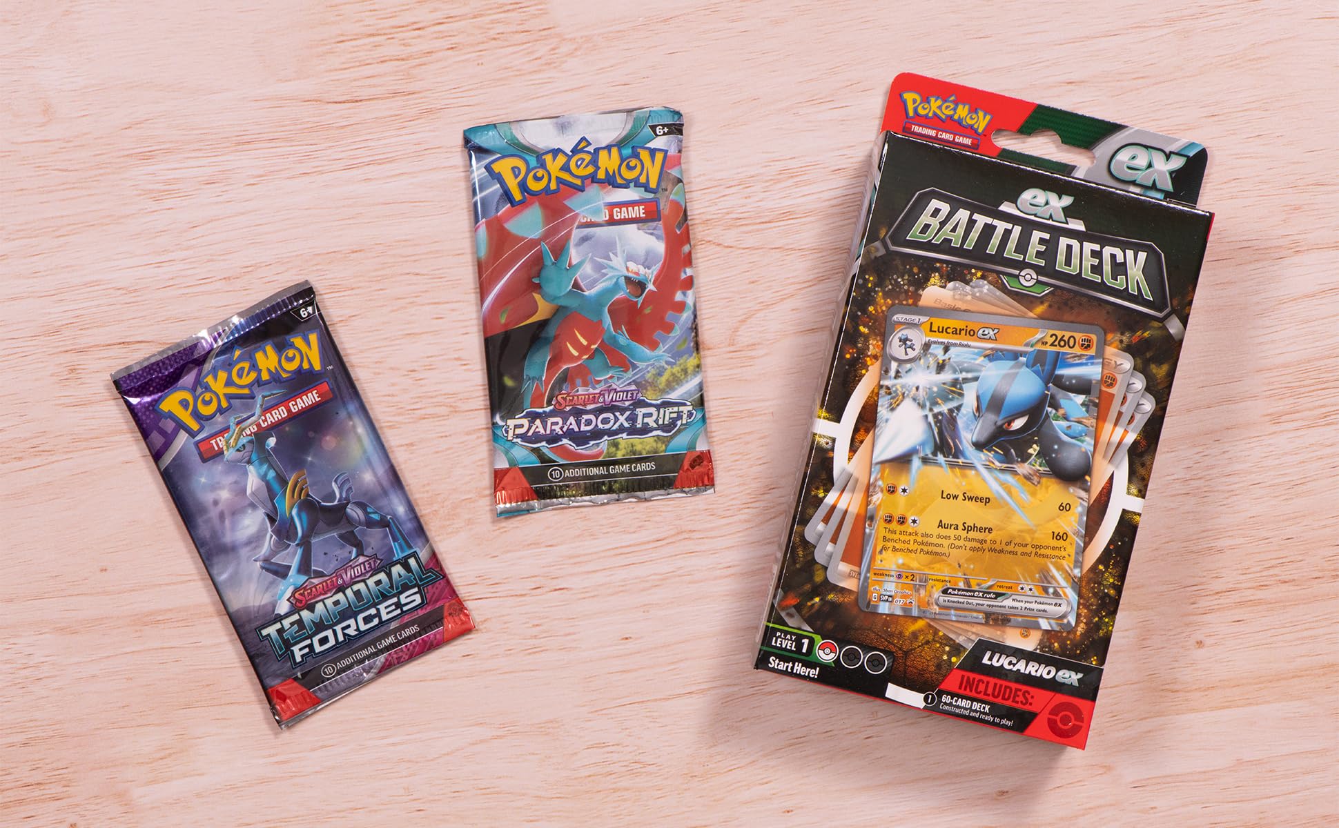 Pokémon TCG: Lucario ex Battle Deck & 2 Booster Packs 3