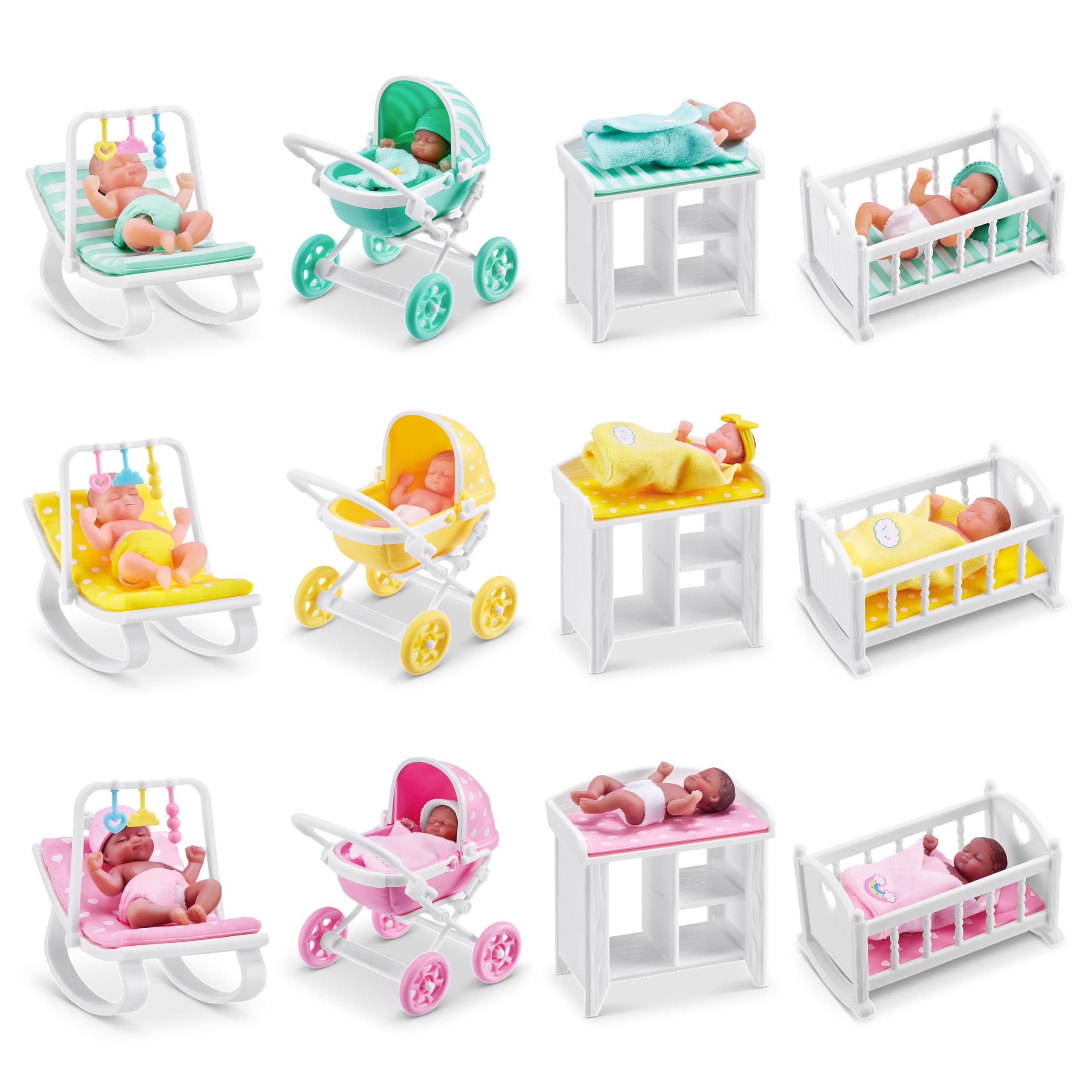 5 Surprise My Mini Baby Series 1 - Collectible Mystery Capsules with Realistic Baby Dolls & Playsets 7