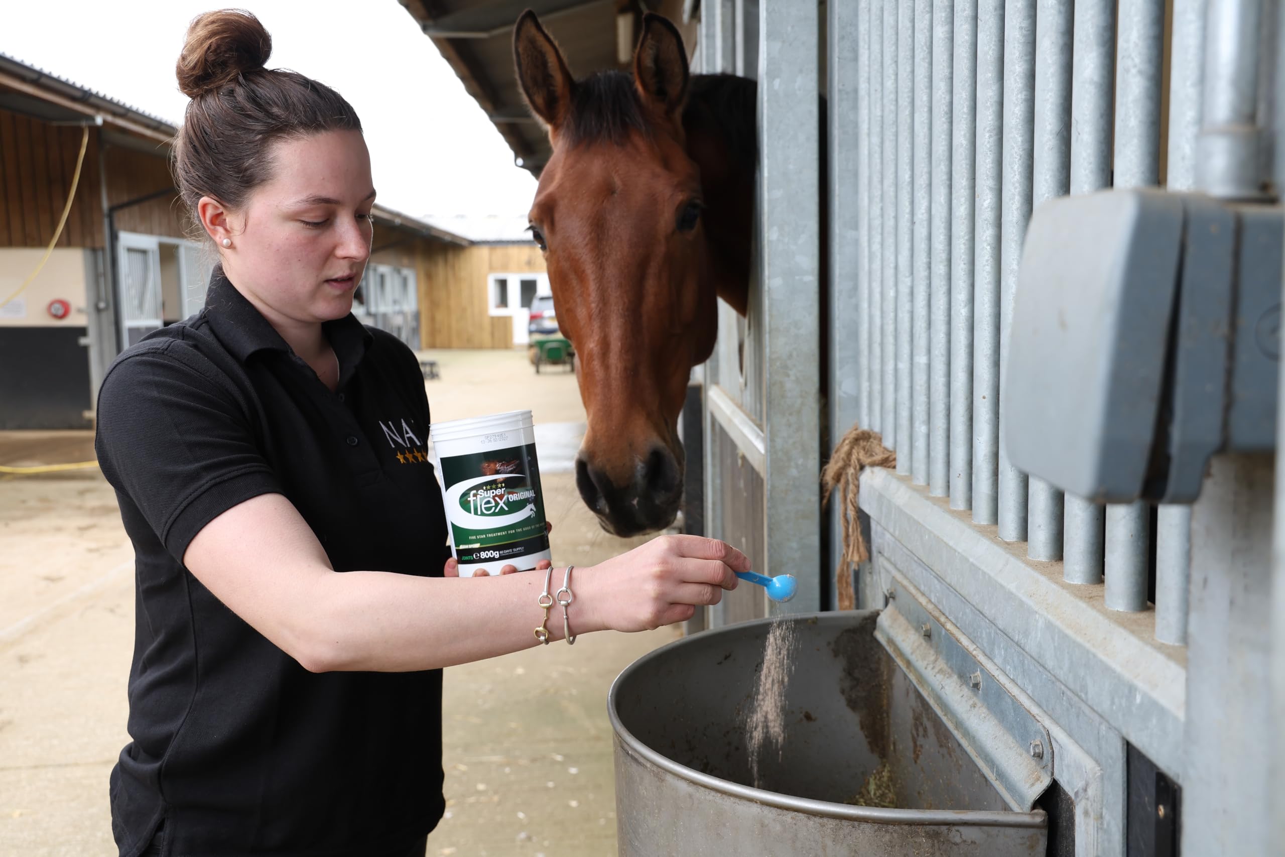 NAF Five Star Superflex Joint Supplement for Horses - 1.6kg Powder | High Glucosamine & MSM 4