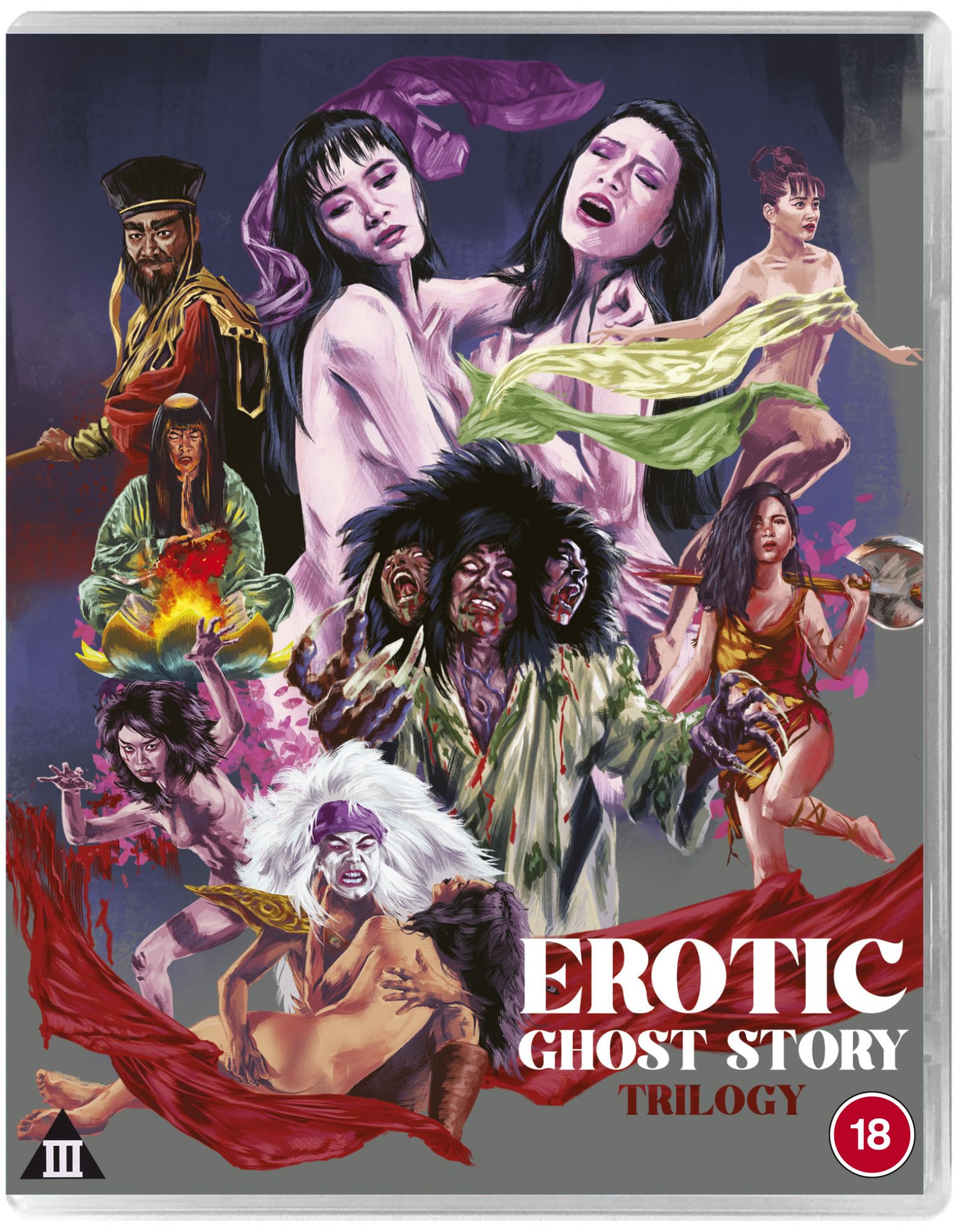 Erotic Ghost Story Trilogy [Blu-ray]