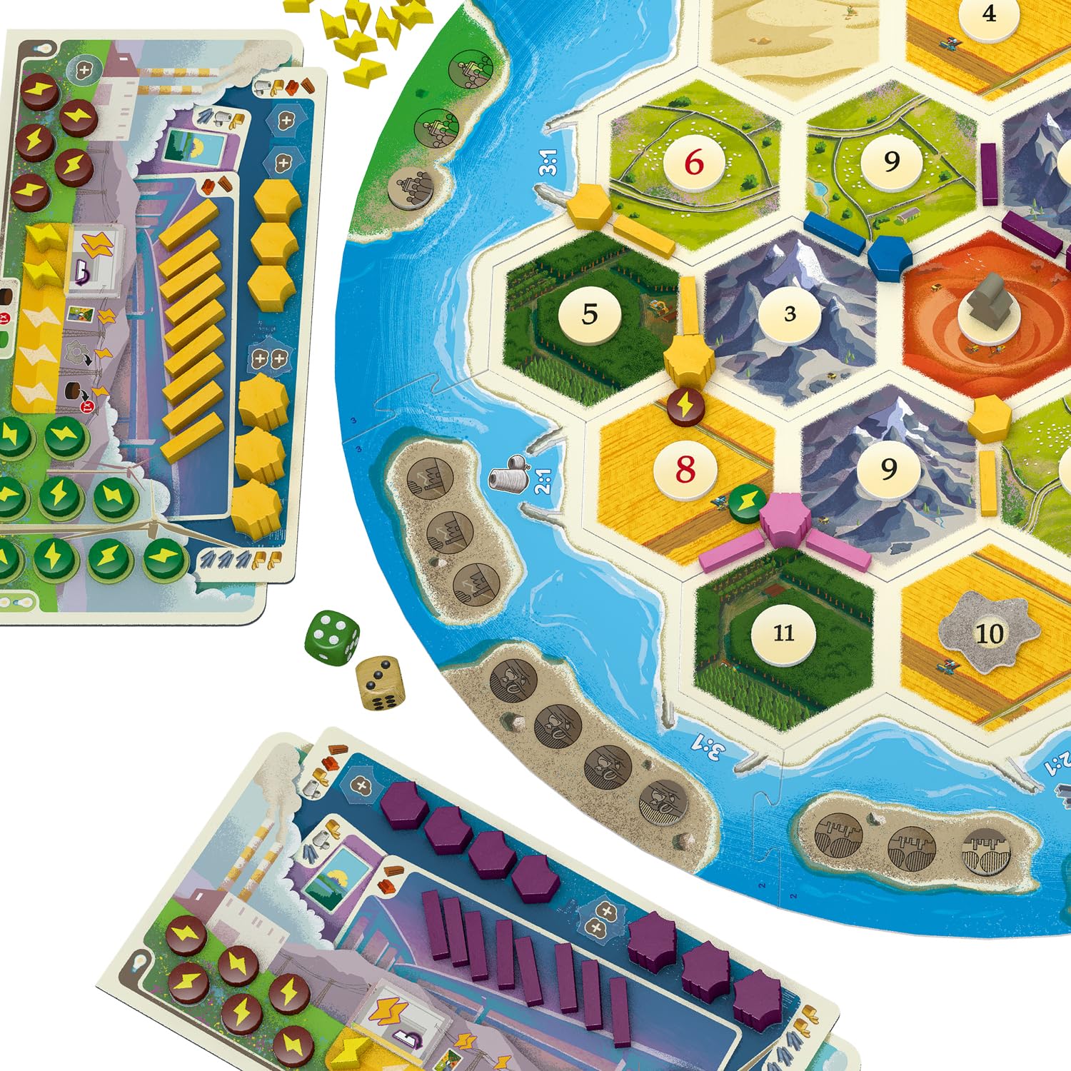 CATAN Catan: Neue Energien Brettspiel-Erweiterung 12