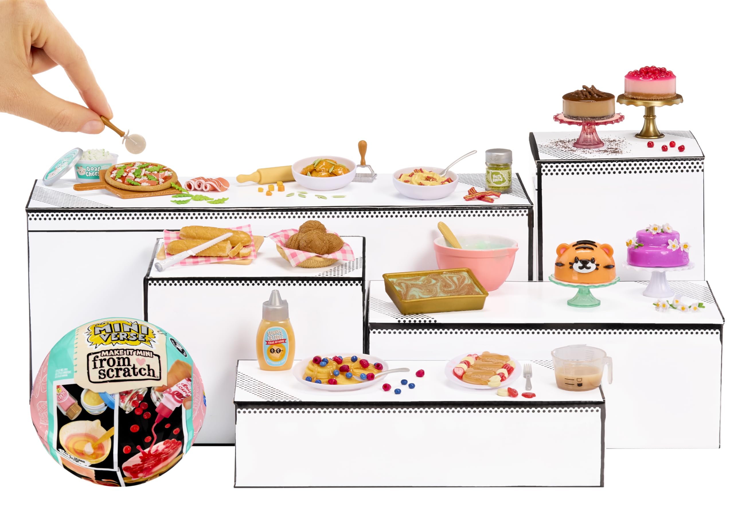 MGA's Miniverse Make It Mini From Scratch Series 2 Mini Collectibles | DIY Modeling Crafts | Ages 3+ 6