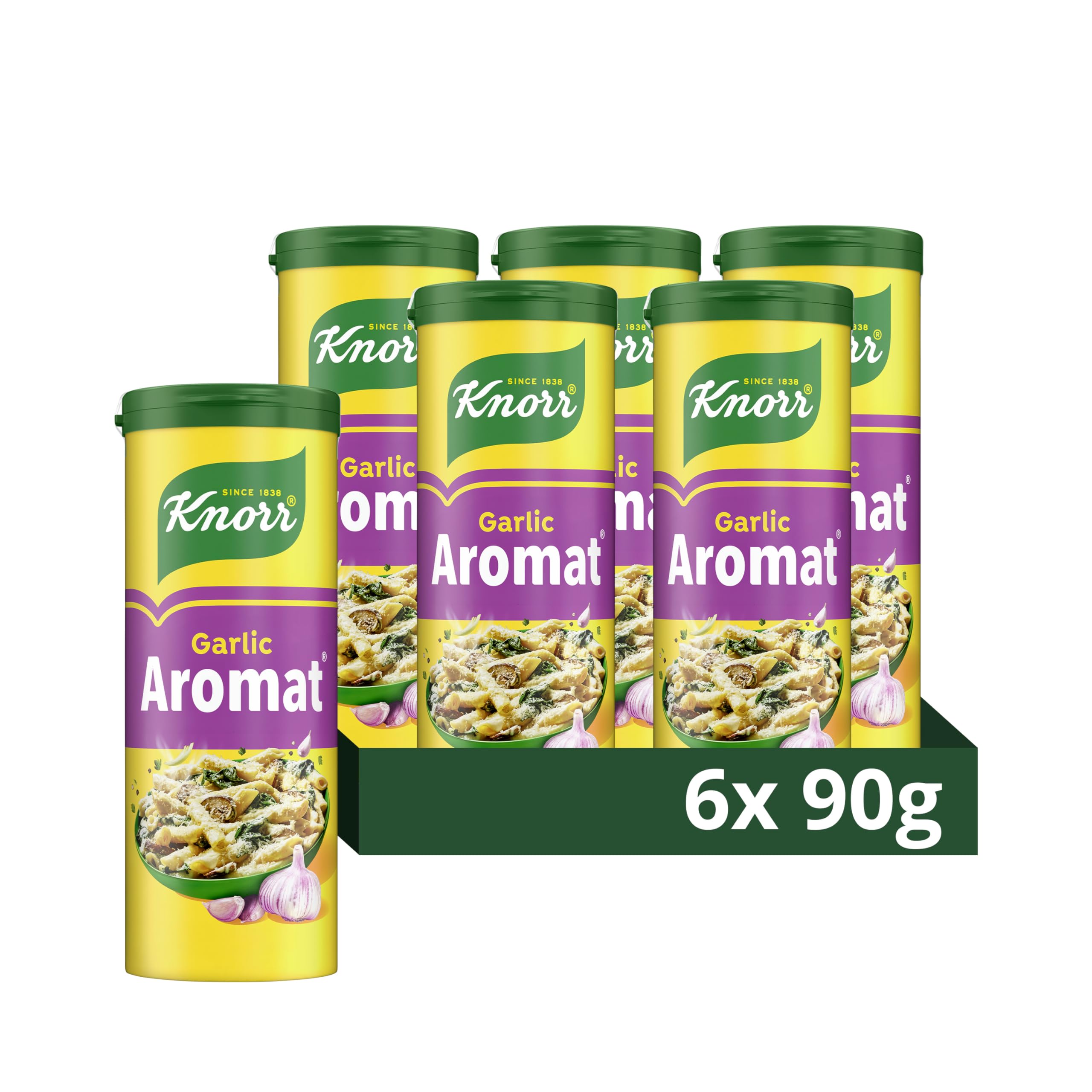 Knorr Aromat Garlic All Purpose Savoury Seasoning - Free from Artificial Colours & Preservatives