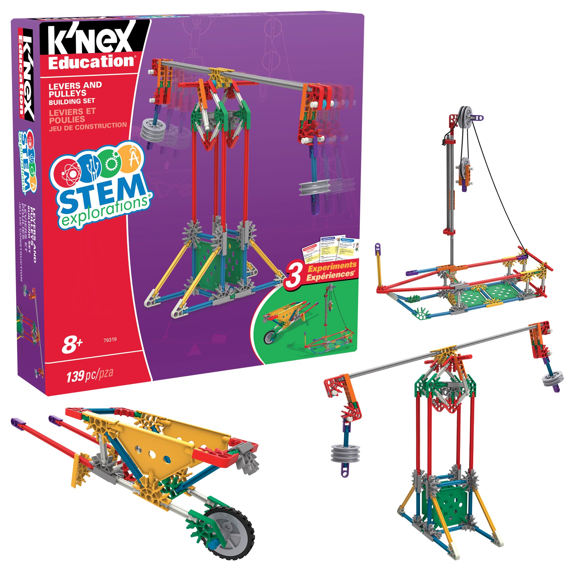 K'NEX STEM Explorations Levers and Pulleys Building Set - Educational Construction Toy for Ages 8+ 7