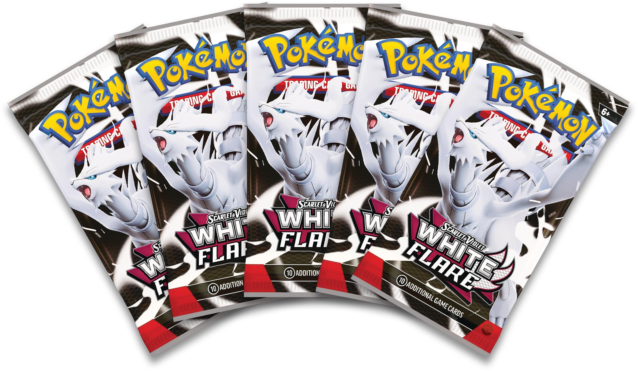 Pokémon TCG: Scarlet & Violet—White Flare Binder Collection with Reshiram Art 6