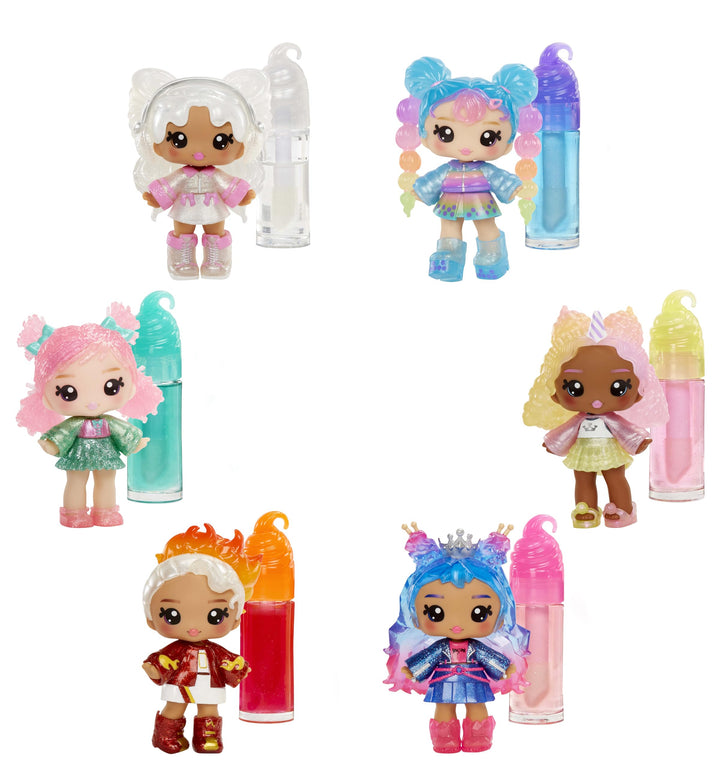 Yummiland Lip Gloss Doll - Susie Sour Straw with DIY Lip Gloss Kit - Ages 3+