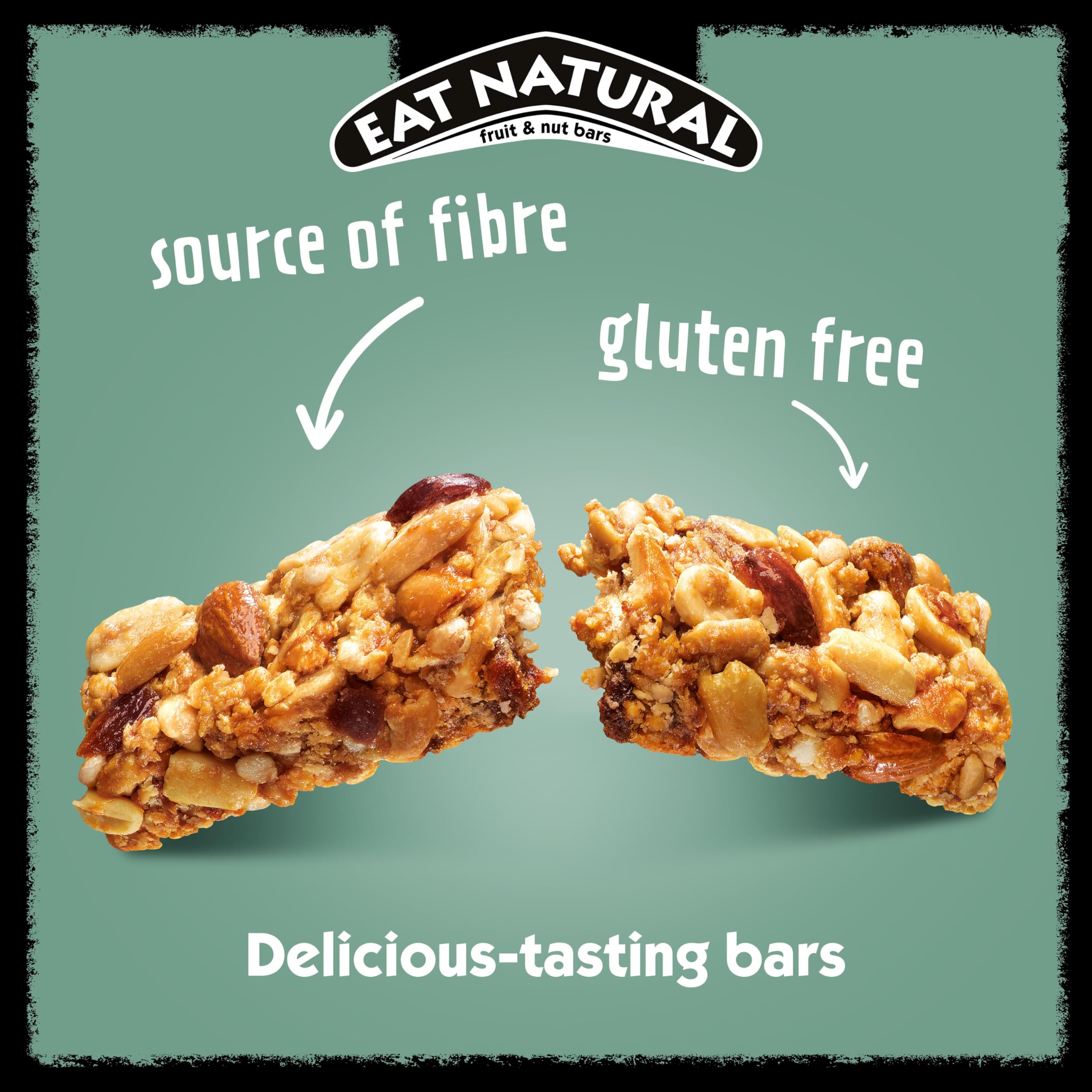 Eat Natural Protein Peanuts, Almonds & Salted Caramel Fruit & Nut Bars (12 x 40g) 4