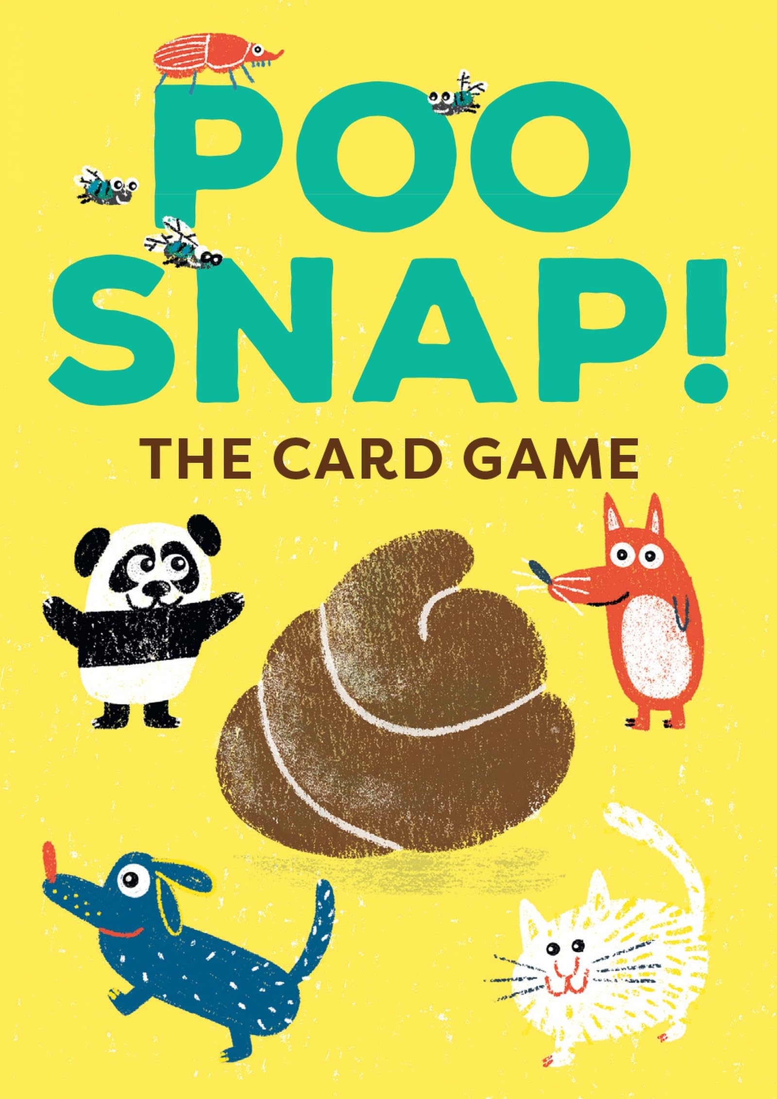 Laurence King Poo Snap! Animal Card Game - Ages 3+ | 11.5 x 8 cm Cards | English Language