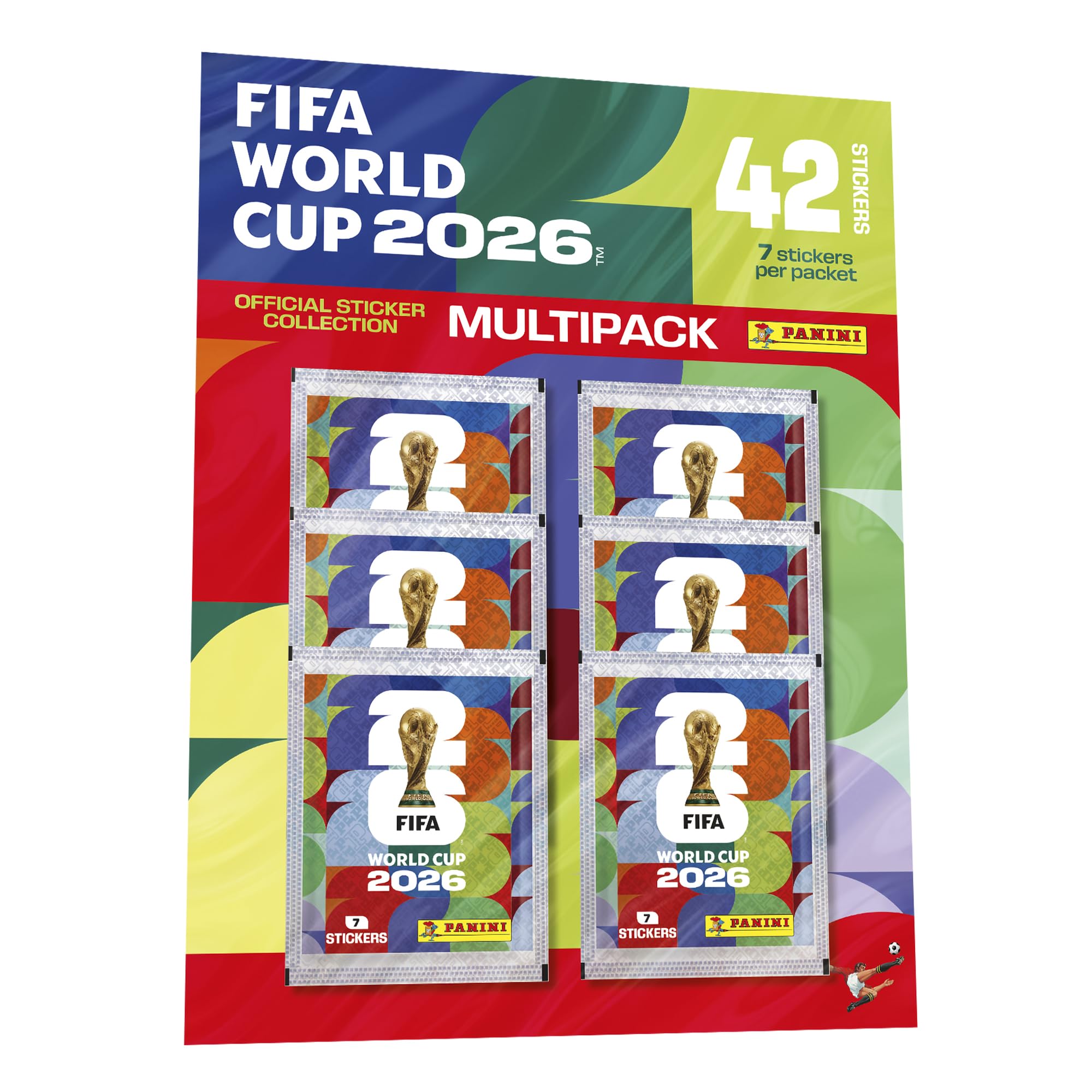 Panini FIFA World Cup 2026 Sticker Collection Multipack | 6 Packets Included 1