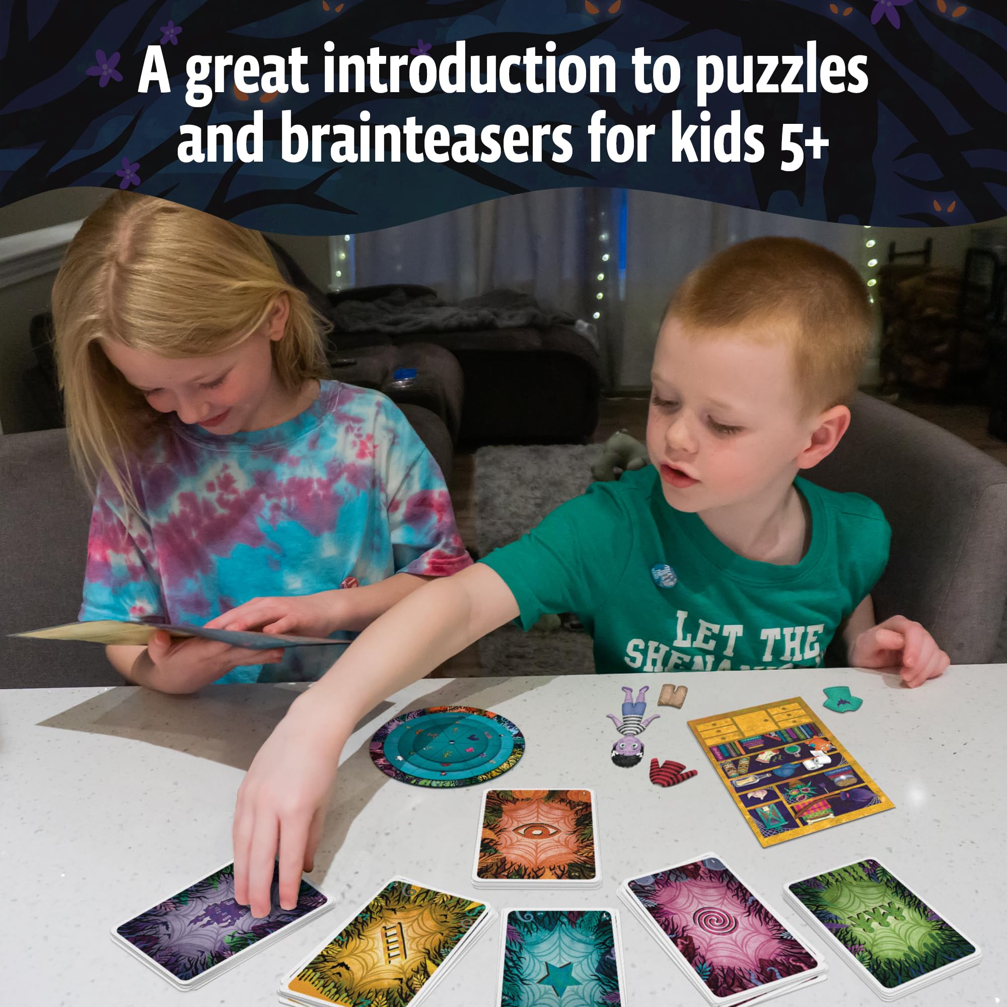 Thames & Kosmos EXIT Kids – Midnight Spooktacular Card Game 4
