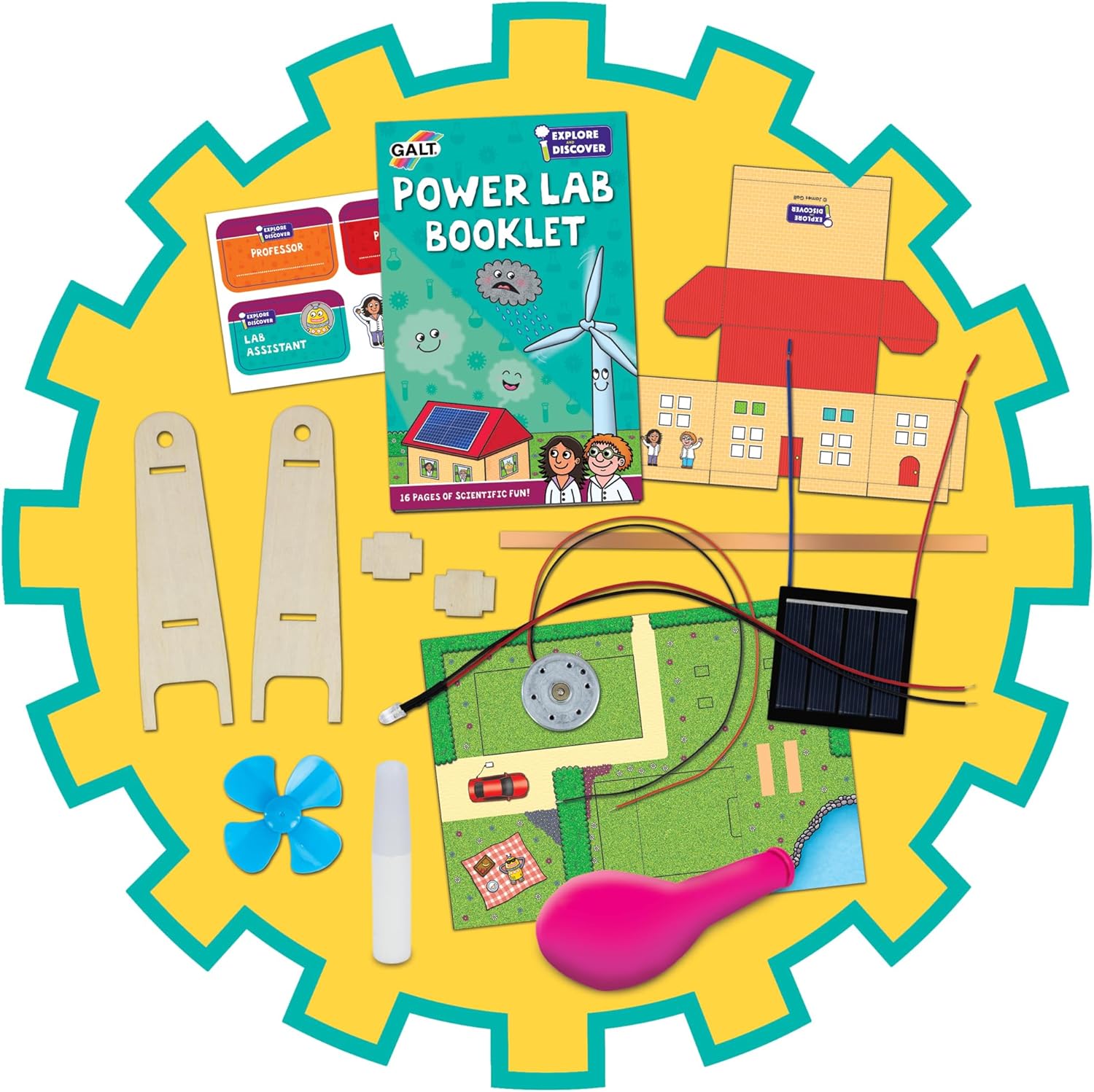 Galt Power Lab Science Kit - Educational STEM Experiments for Kids 6-10 Years 4