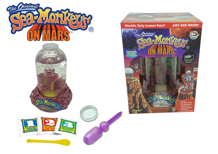 Sea Monkeys On Mars - Grow Your Own Sci-Fi Pets Science Kit for Kids 6+