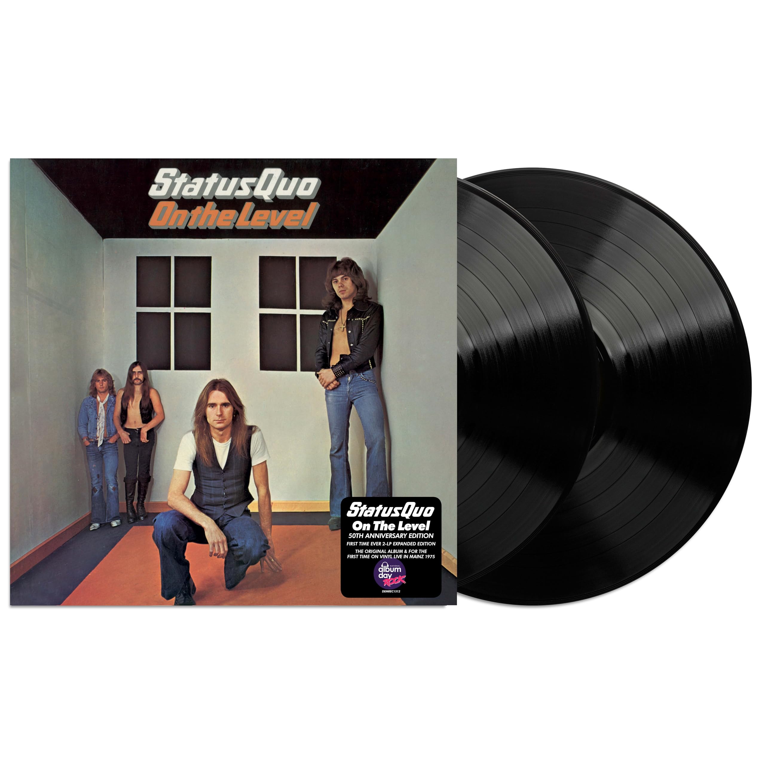 Status Quo - On The Level 50th Anniversary Black Vinyl