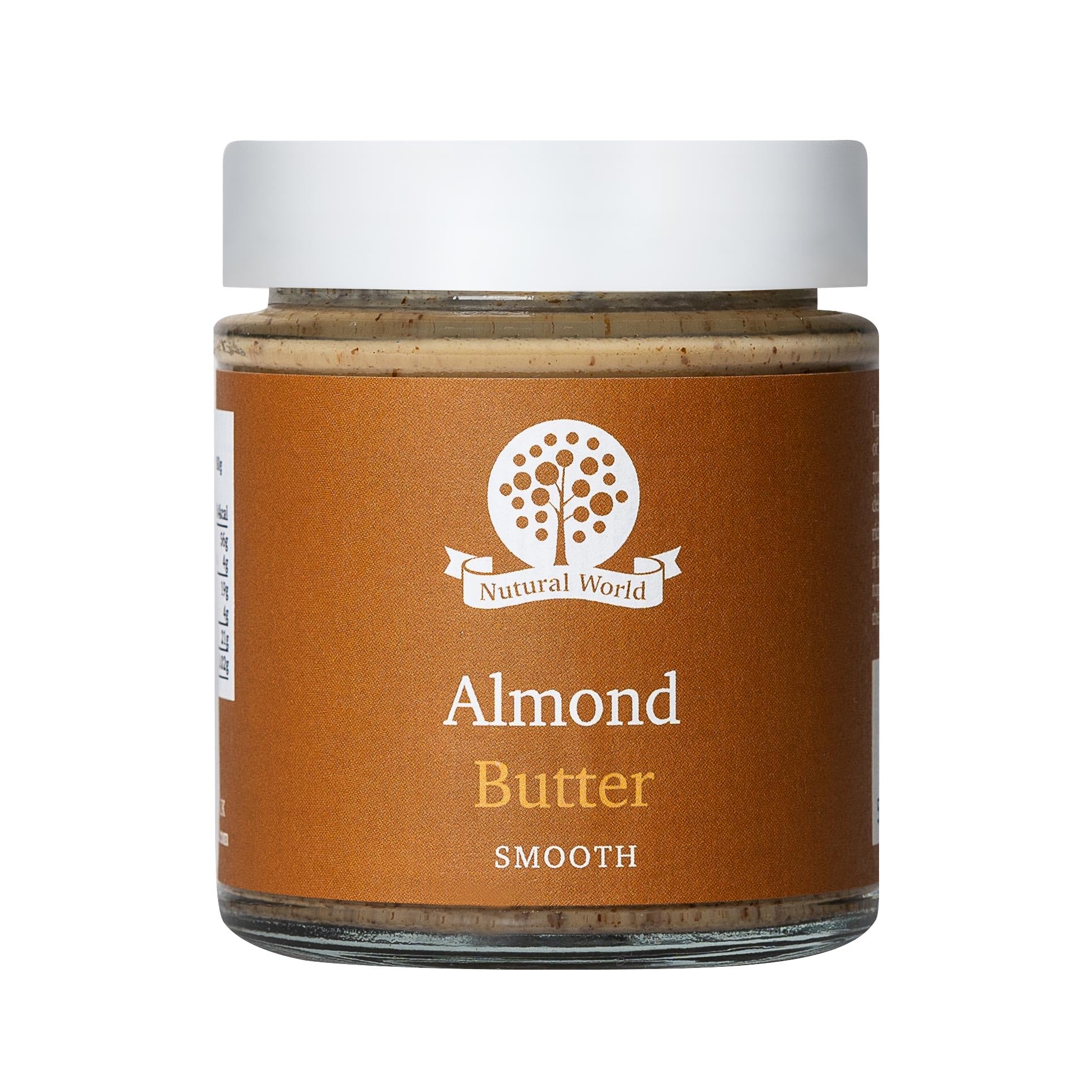 Nutural World Smooth Almond Butter - 100% Pure Almonds | 170g 1