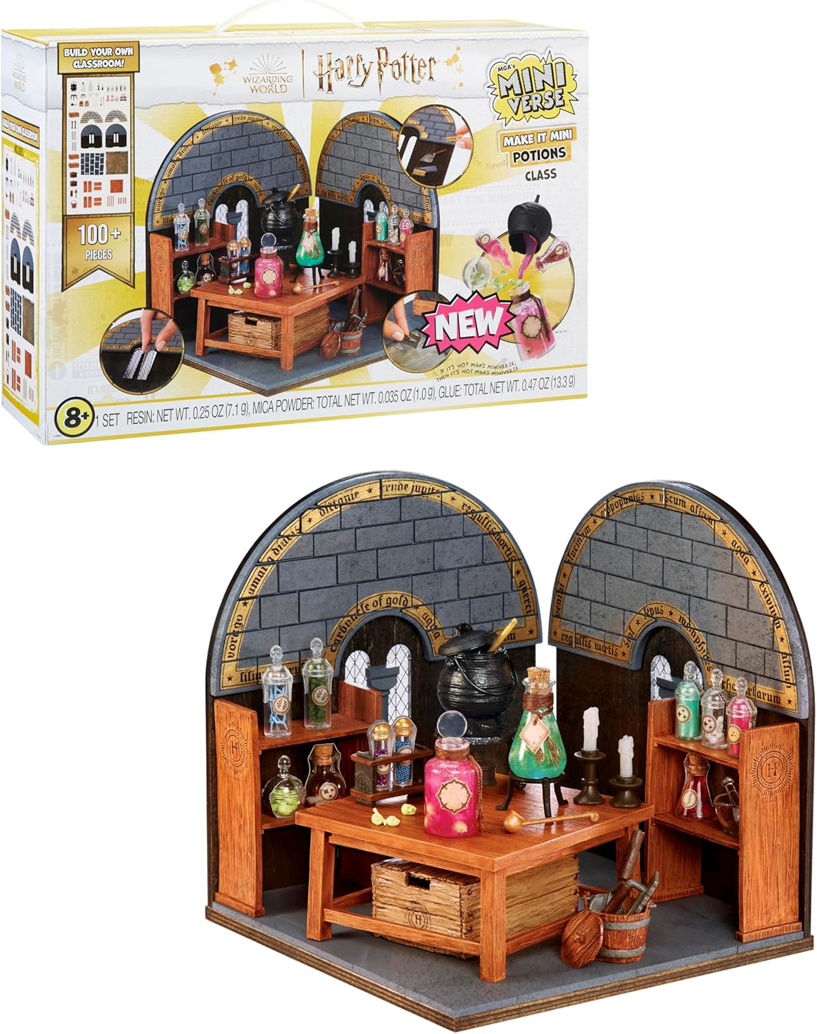MGA's Miniverse Make It Mini Potions Class - Harry Potter DIY Building Set