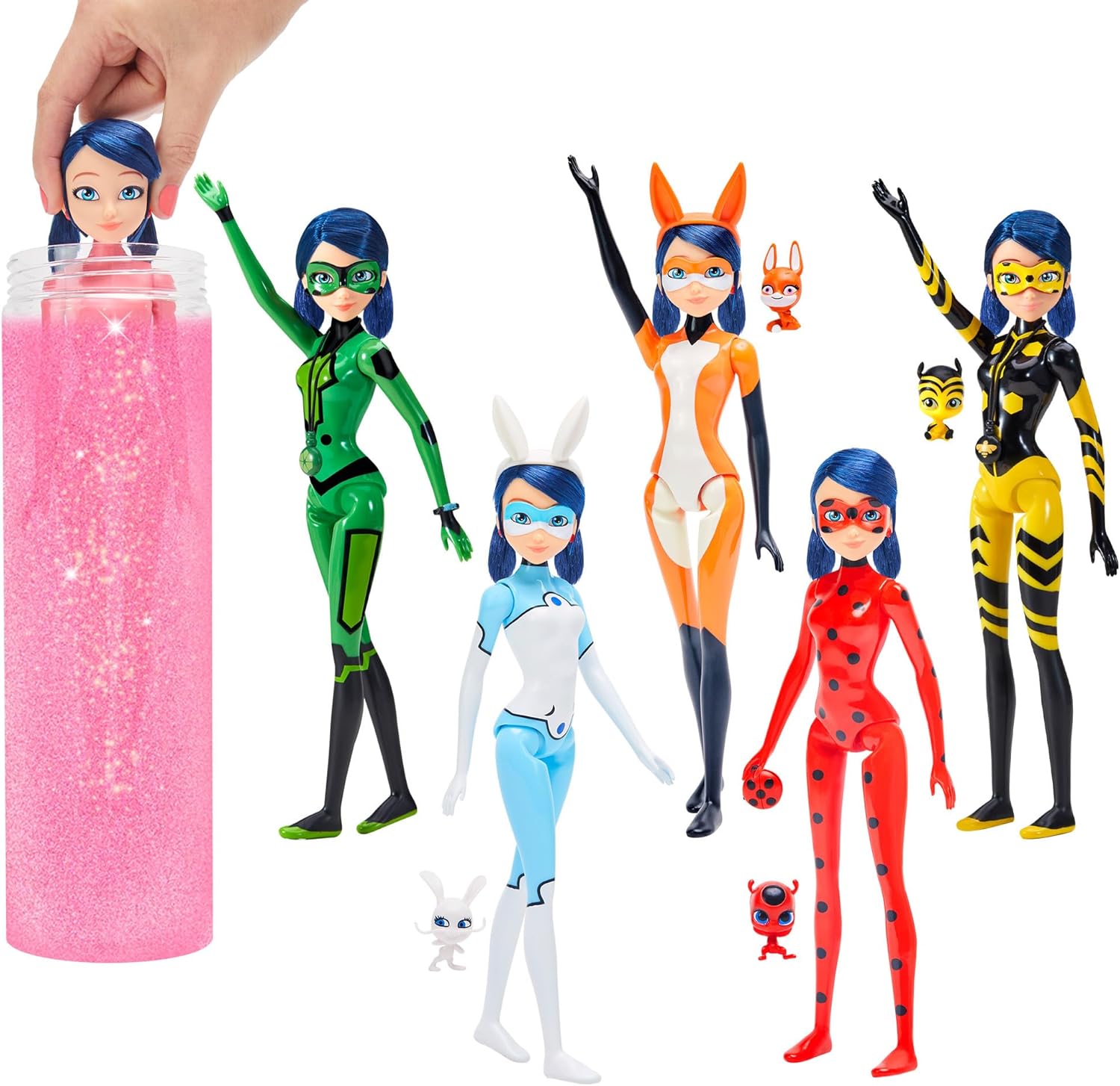 Miraculous Ladybug Magic Heroez Reveal Colour Change Doll - Bandai, 4+ Years 8