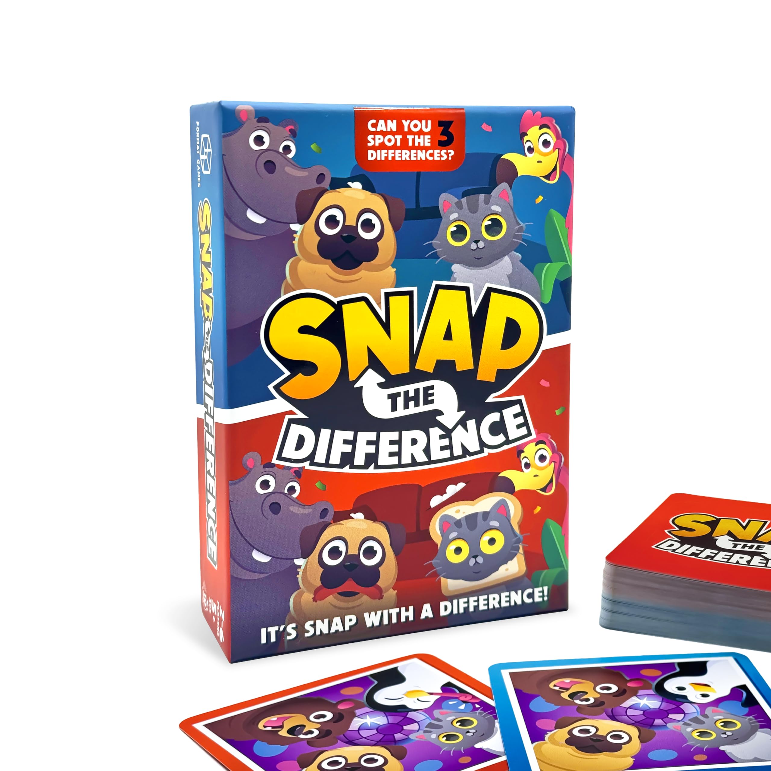 Format Games Snap the Difference Card Game