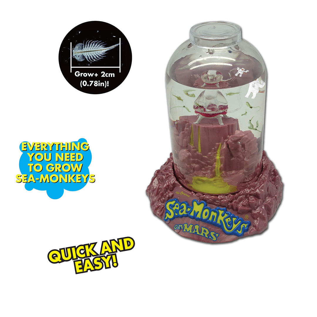 Sea Monkeys On Mars - Grow Your Own Sci-Fi Pets Science Kit for Kids 6+
