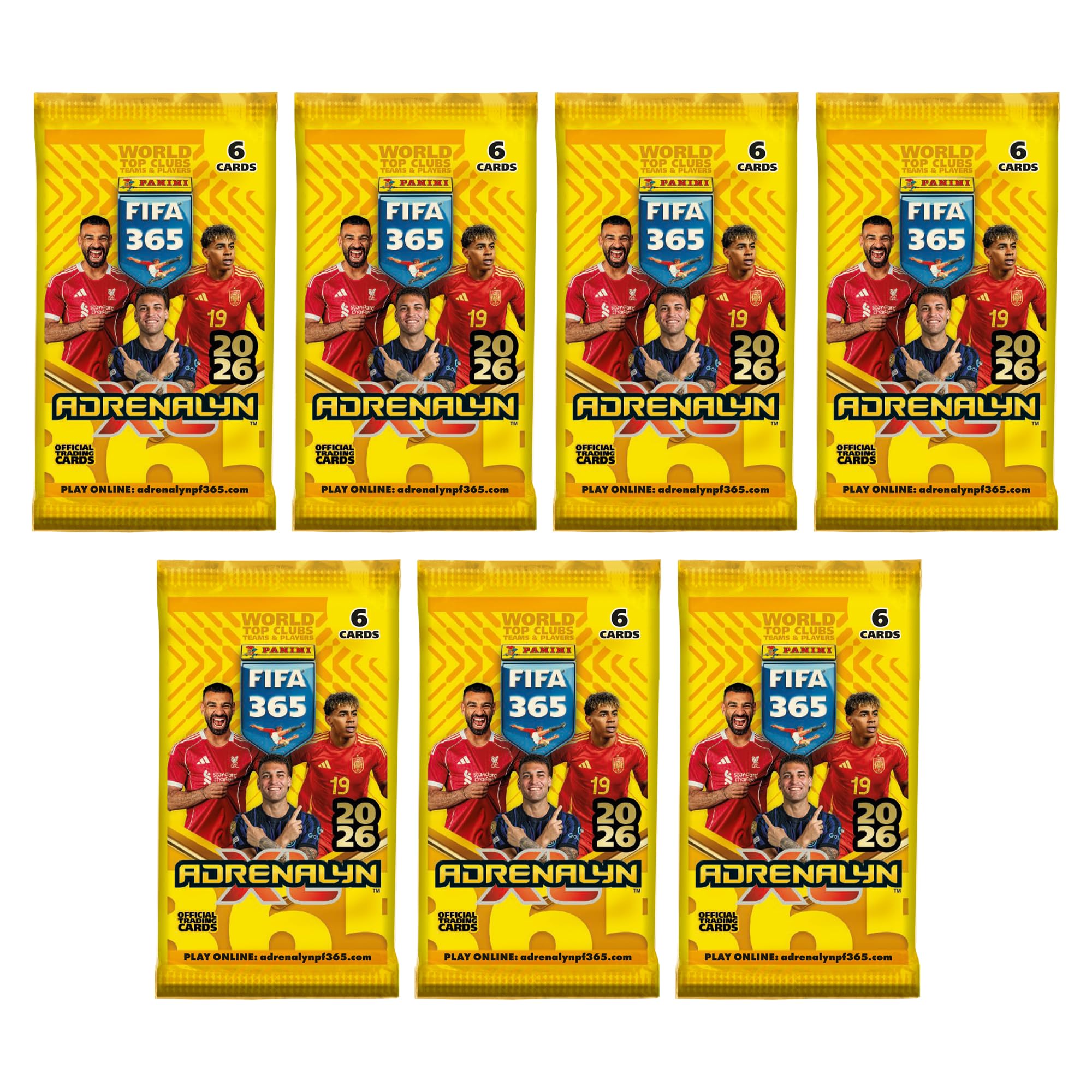 Panini FIFA 365 Adrenalyn XL Trading Cards - Classic Tin 6