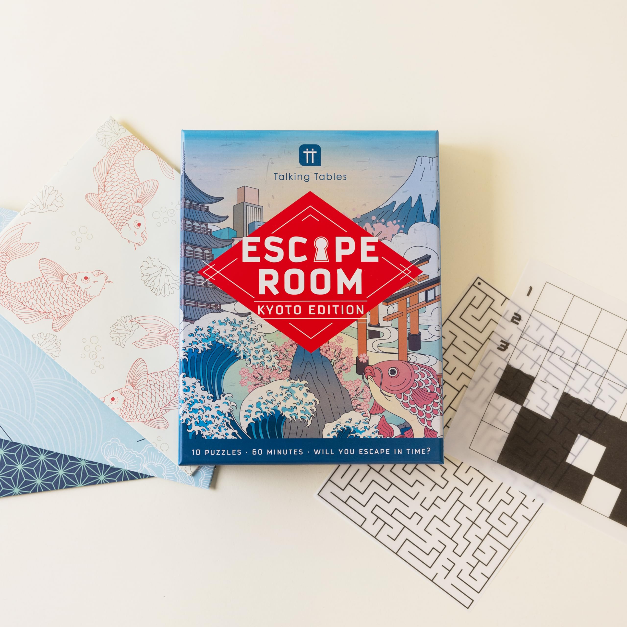 Talking Tables Host Your Own Escape Room Game Kyoto Edition - Interactive Puzzle Game for Families 9
