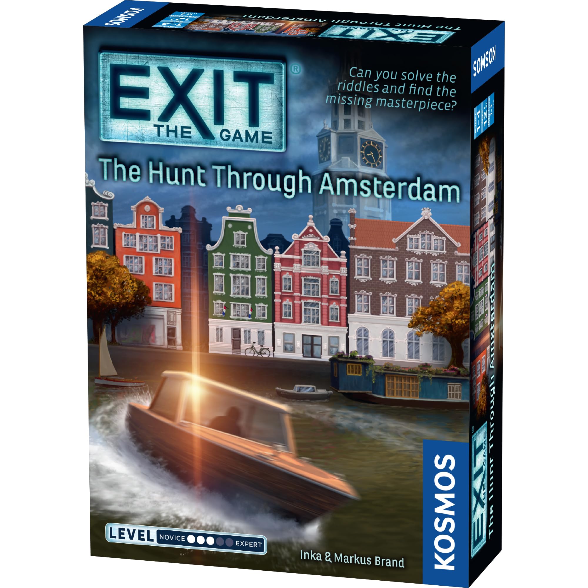 Thames & Kosmos EXIT: The Hunt Through Amsterdam Escape Room Card Game