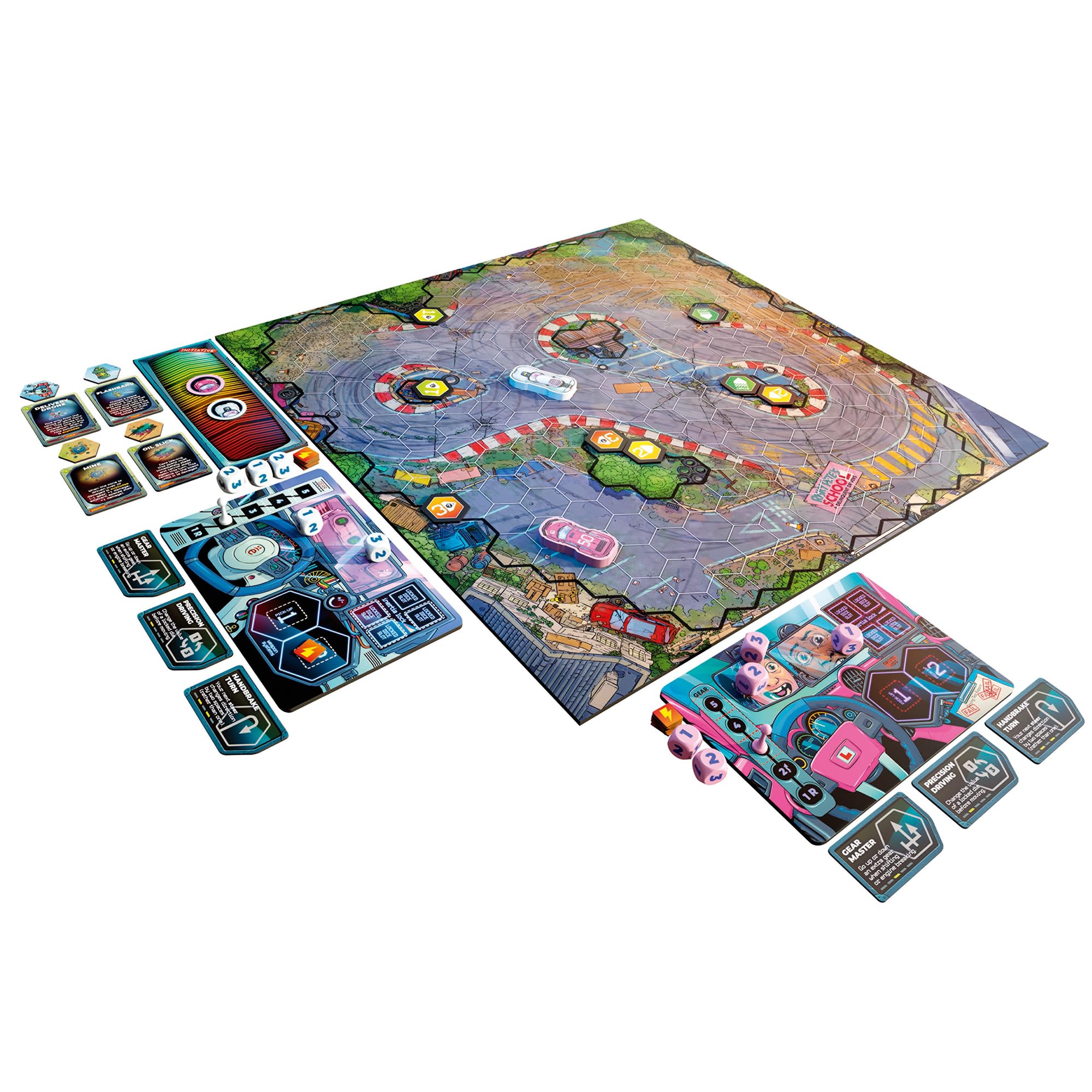 Rebellion Unplugged JOYRIDE DUEL: Next Gen Racing Board Game 6