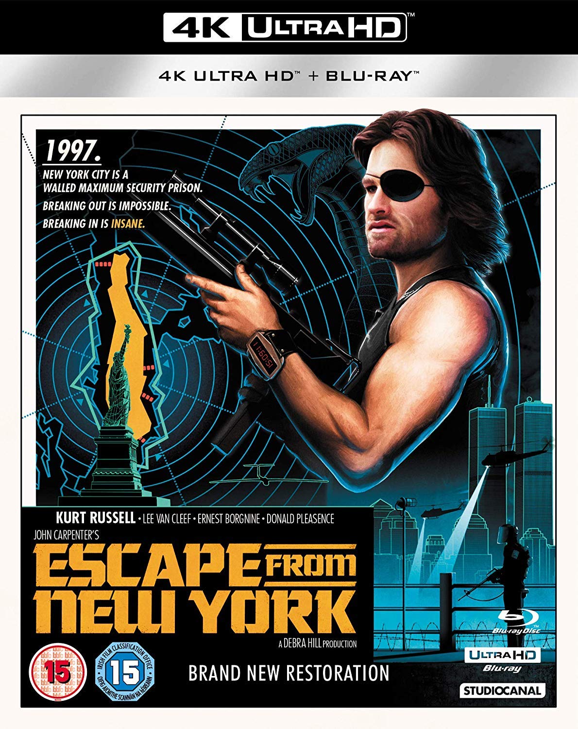 Escape From New York [4K UHD Blu-ray]