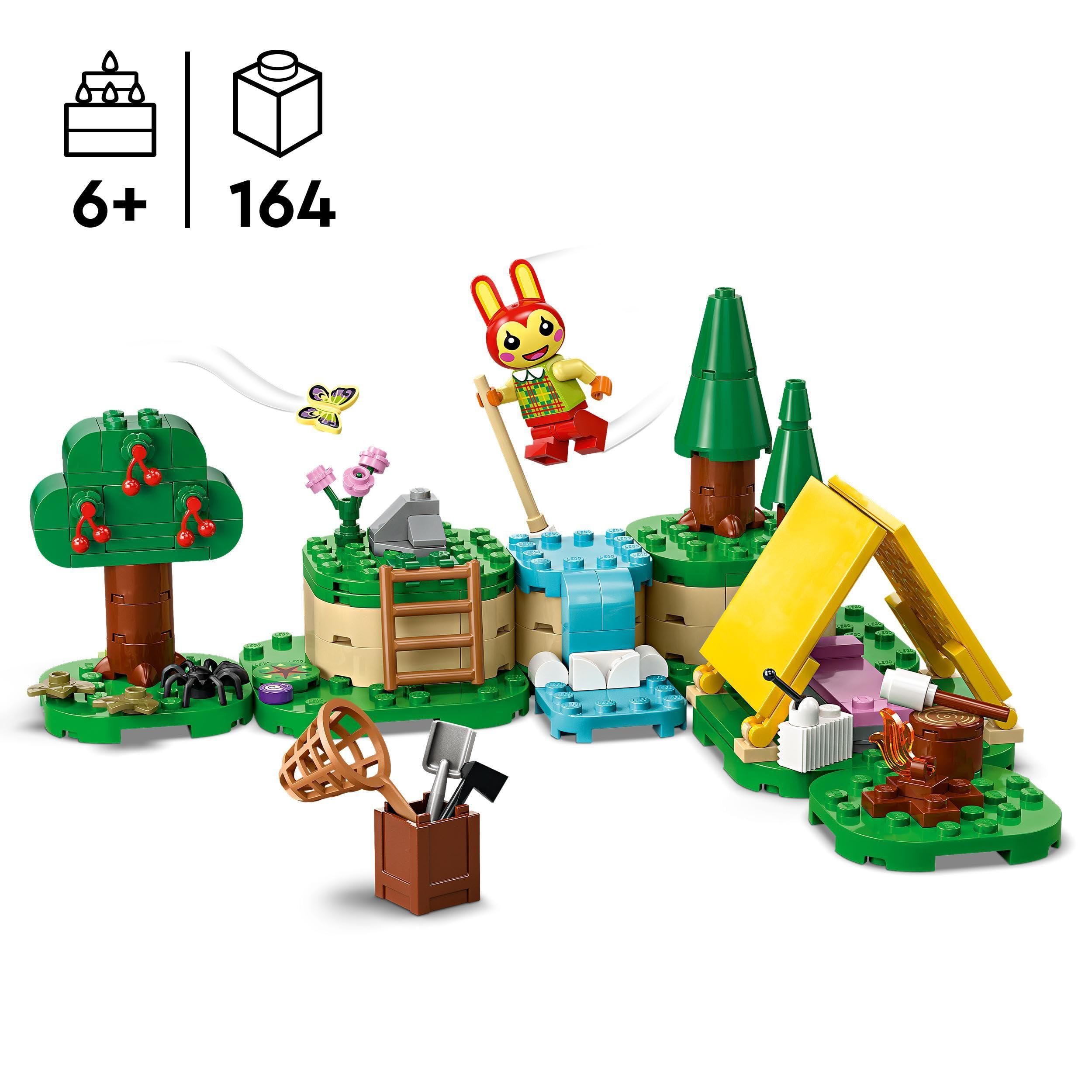 LEGO Animal Crossing Bunnie’s Outdoor Activities Buildable Set 77047 5