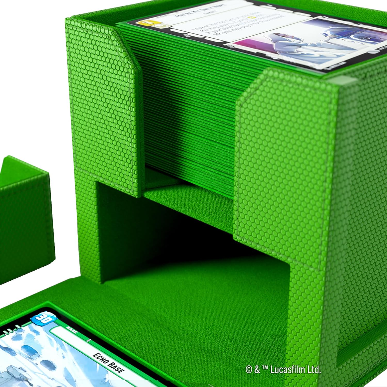 Gamegenic Star Wars Unlimited Deck Pod - Green Card Game Accessory 3