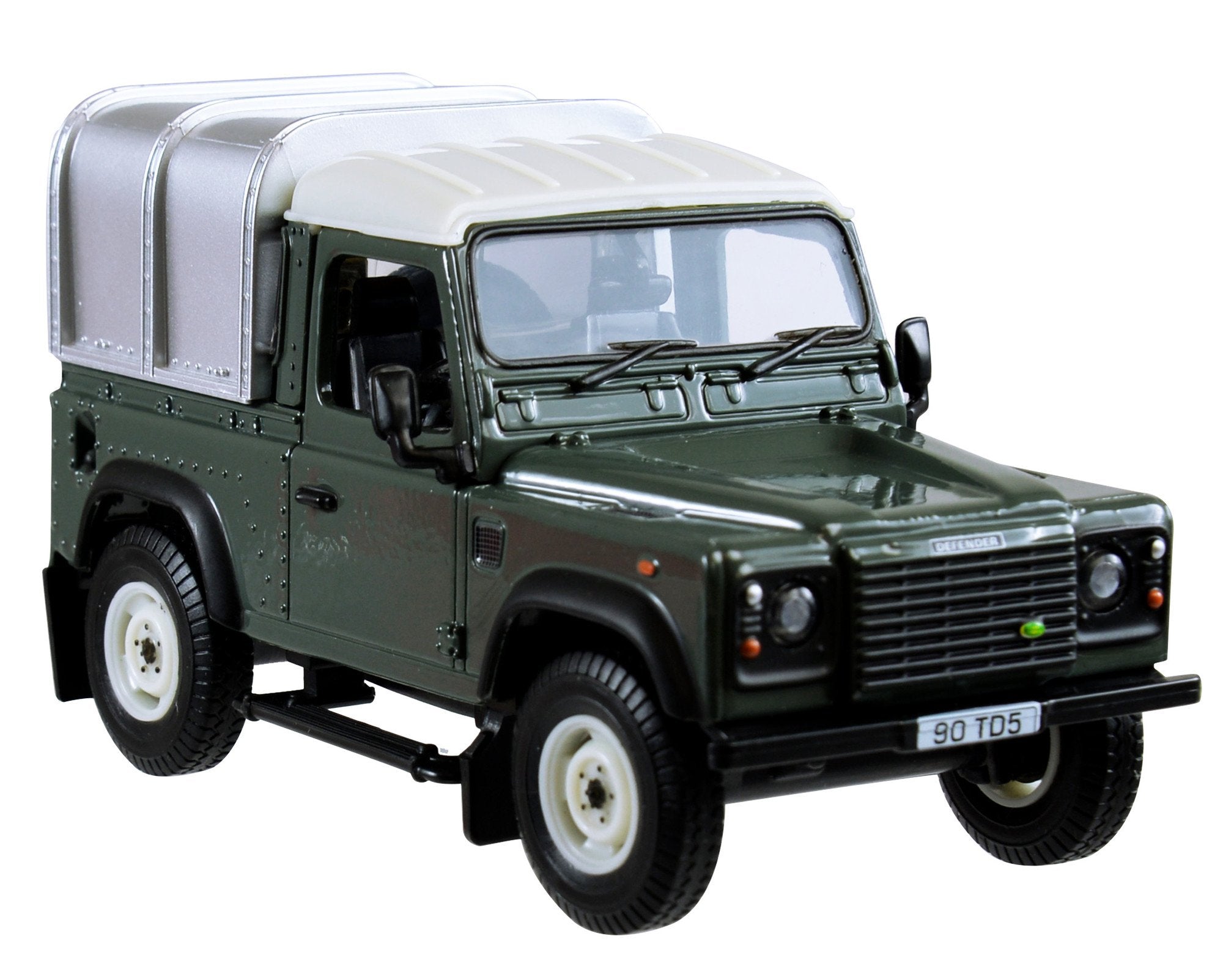 Britains 1:32 Land Rover Defender 90 with Canopy - Farm Vehicle Toy for Ages 3+