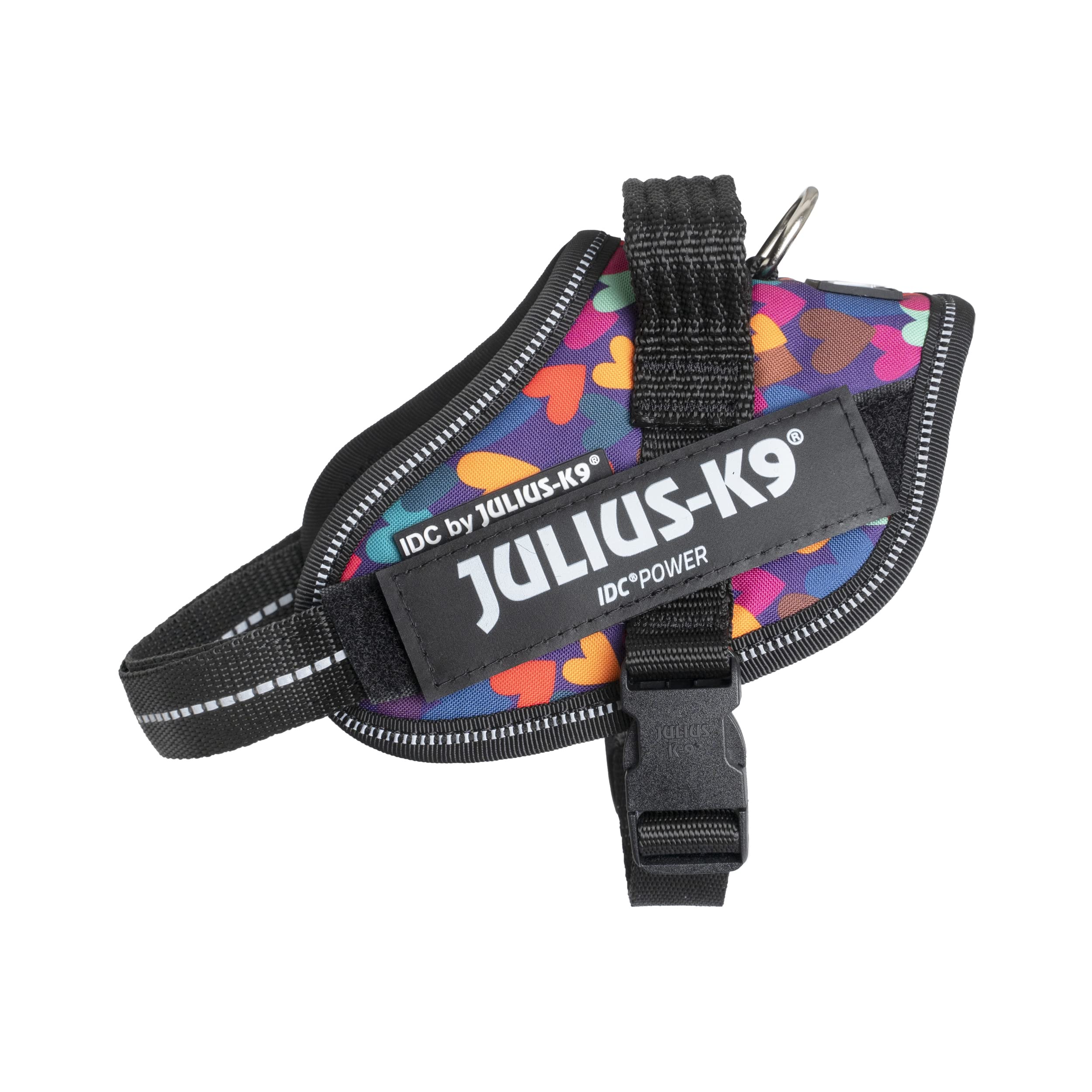 Julius-K9 IDC Powerharness - Vest Harness for Dogs | Size XS/Mini-Mini | Mixed Heart Limited Edition 3
