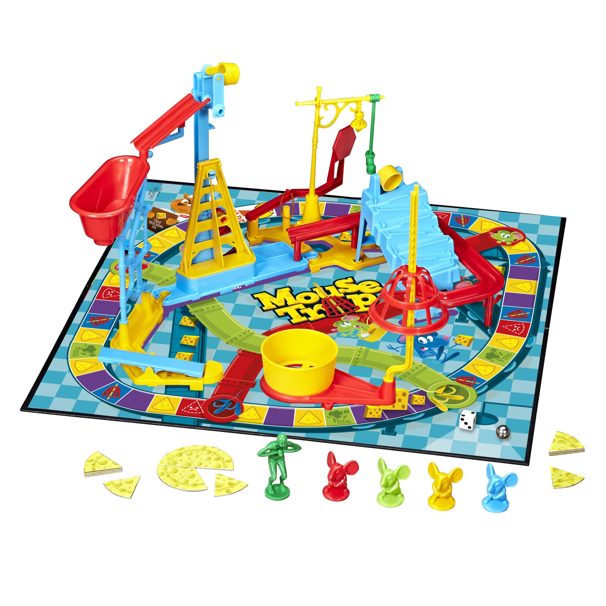 Hasbro Gaming Mouse Trap Board Game for Kids Ages 6 and Up 11