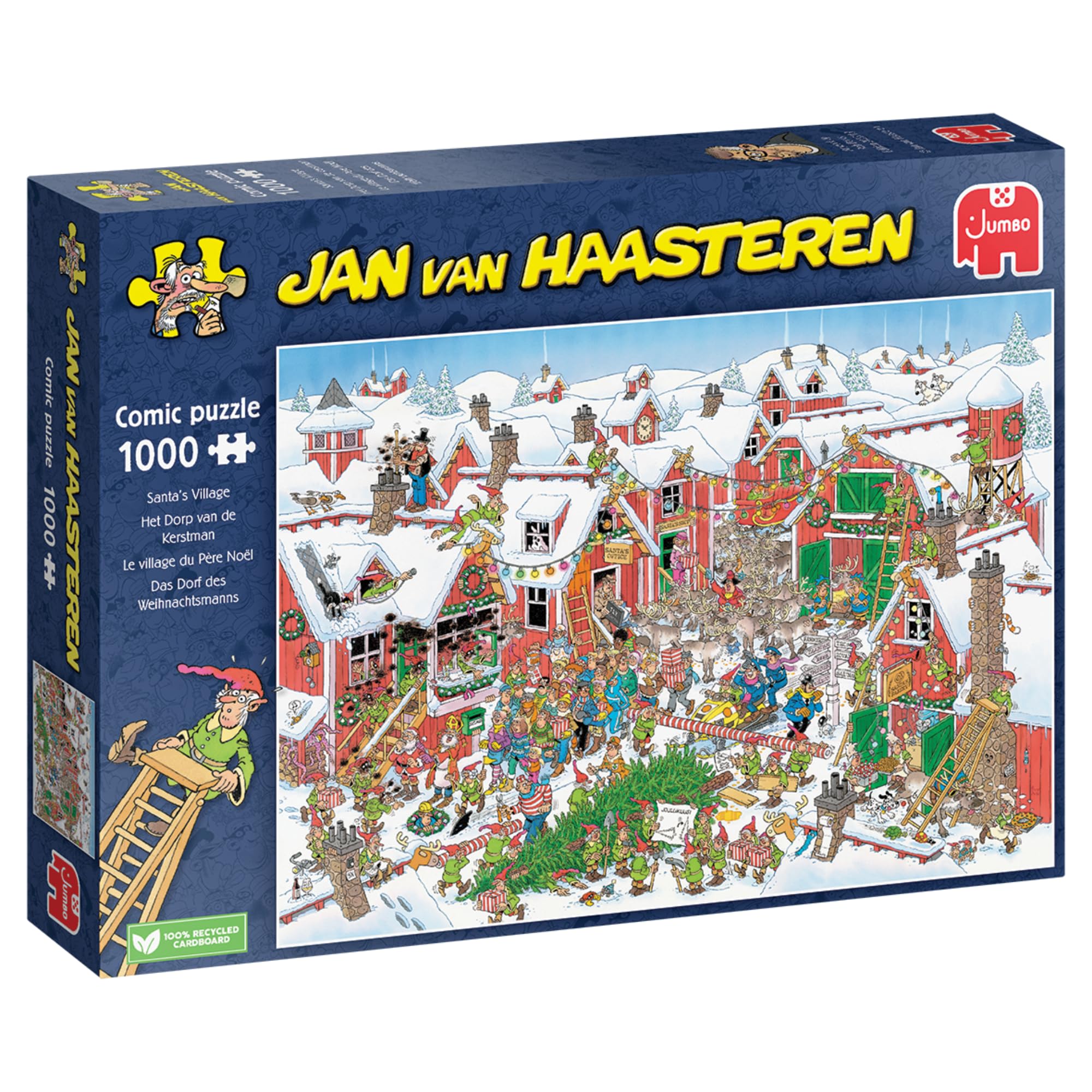 Jan Van Haasteren Santa's Village - 1000 Piece Adult Puzzle