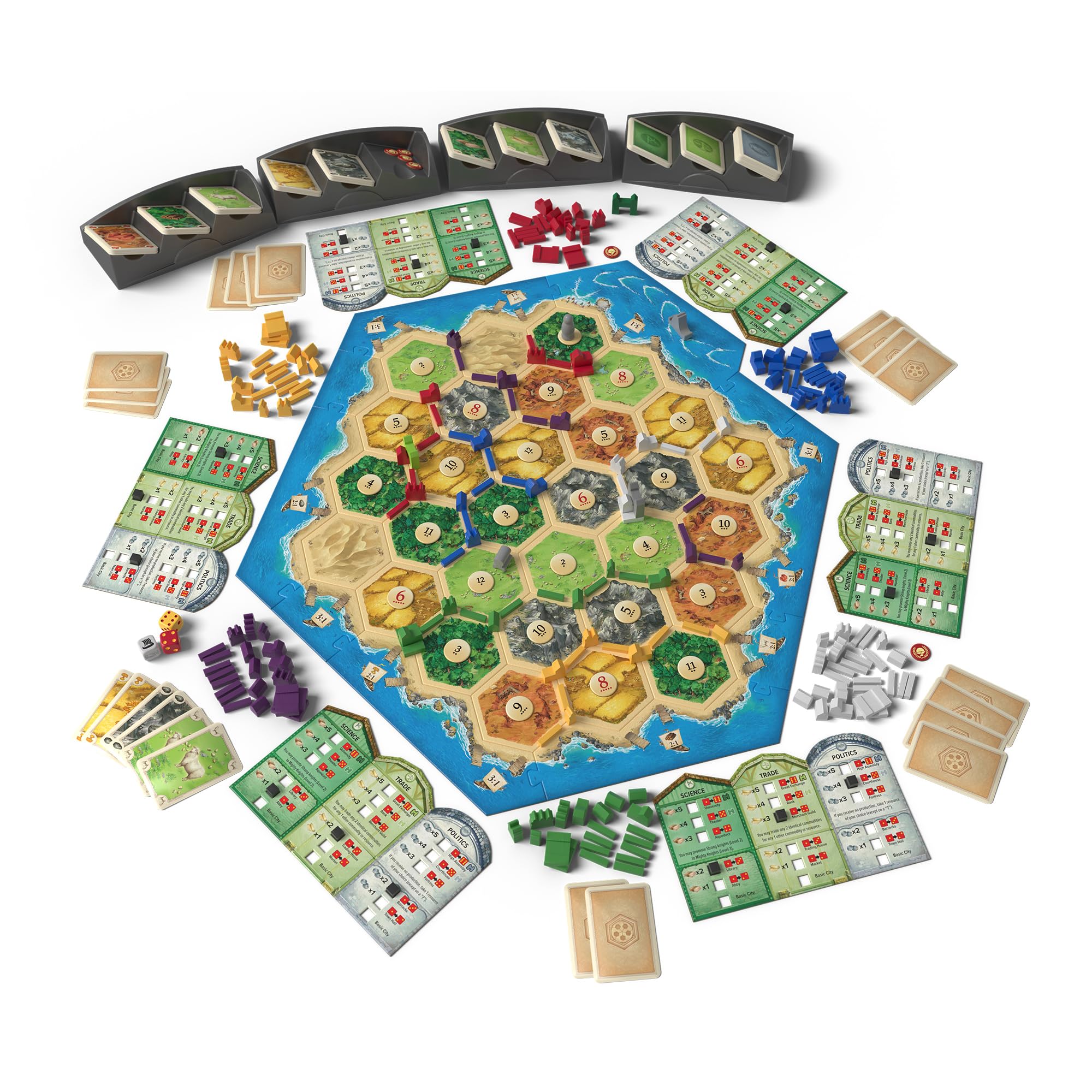 CATAN Cities & Knights 5-6 Player Expansion 6th Edition